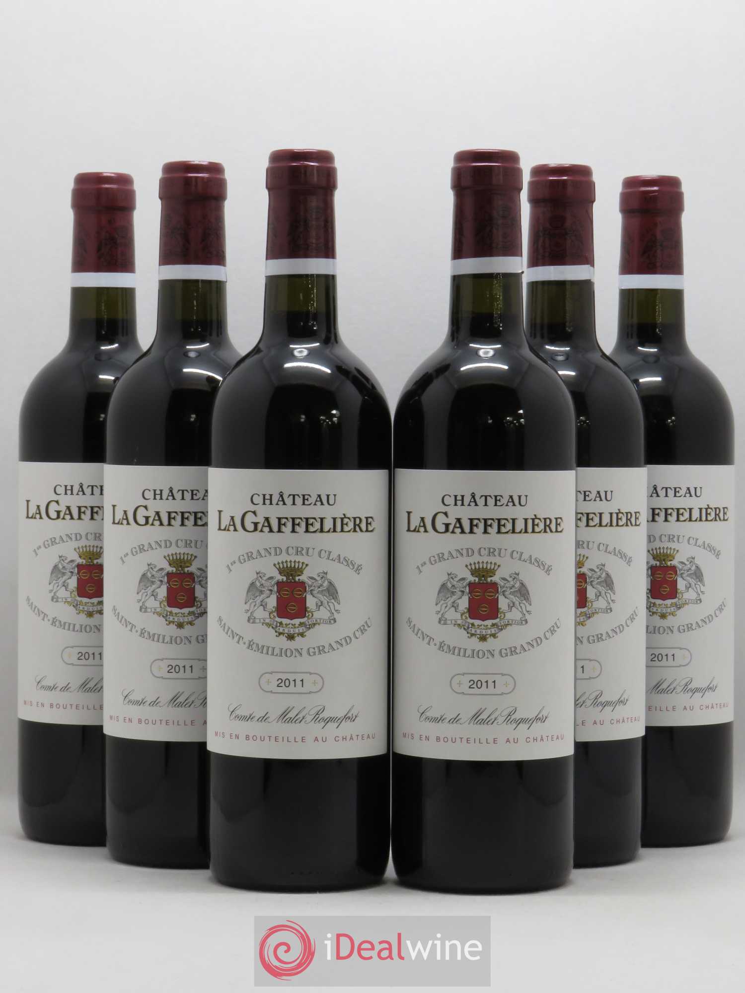 Château la Gaffelière 1er Grand Cru Classé B 2011 - Lot de 6 bouteilles - 0