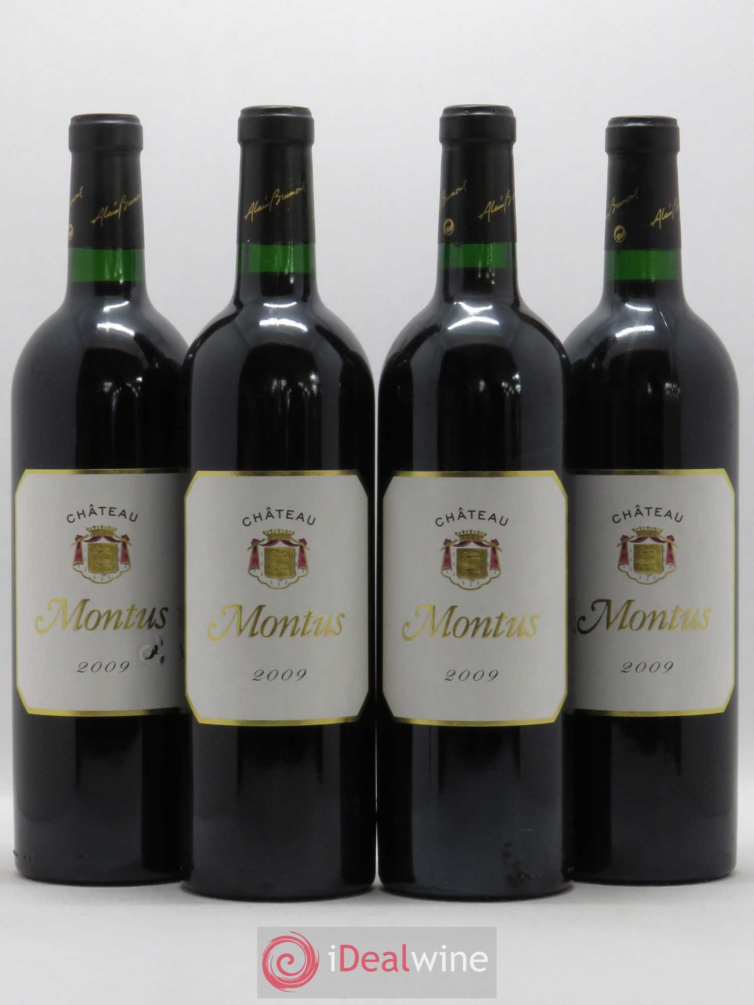Madiran Château Montus Alain Brumont 2009 - Lot de 4 bouteilles - 0