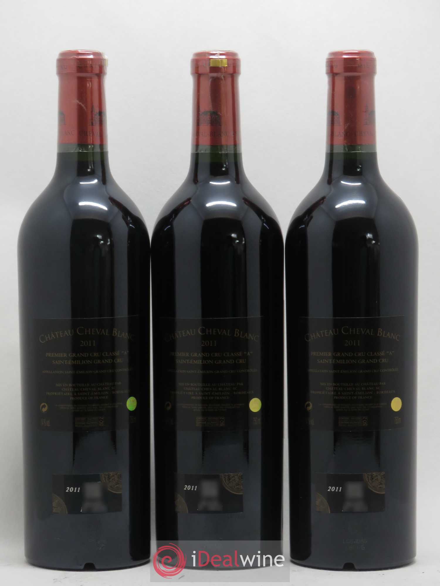 Château Cheval Blanc 1er Grand Cru Classé A 2011 - Lot de 6 bouteilles - 2
