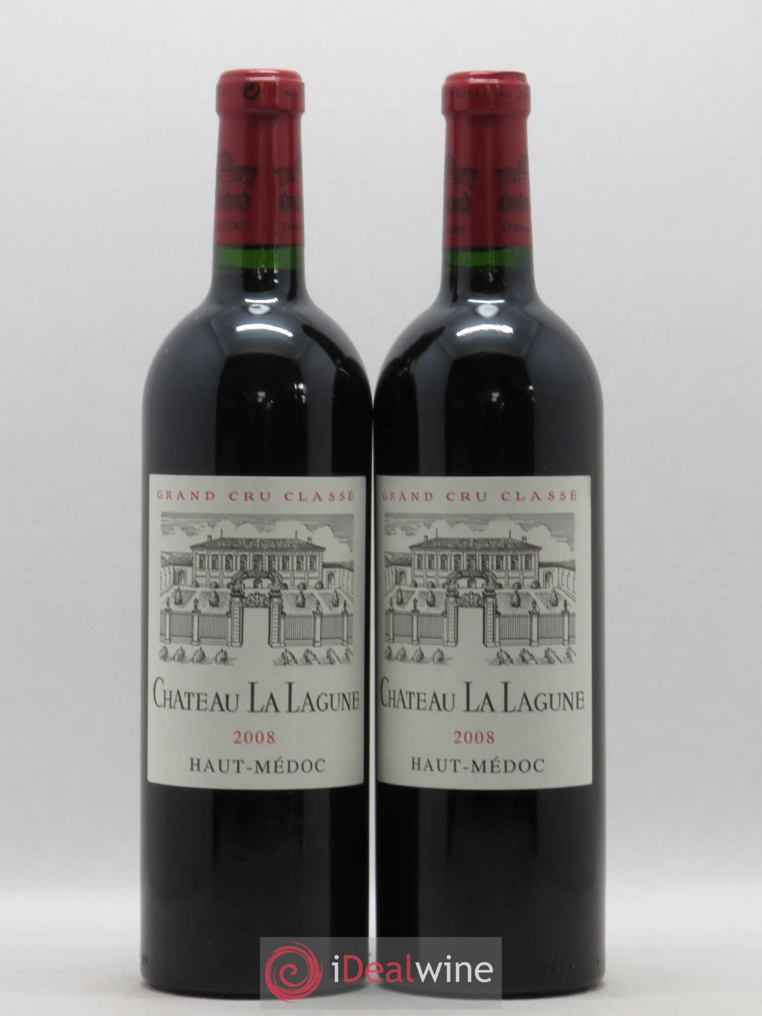 Château la Lagune 3ème Grand Cru Classé 2008 - Lot de 2 bouteilles - 0