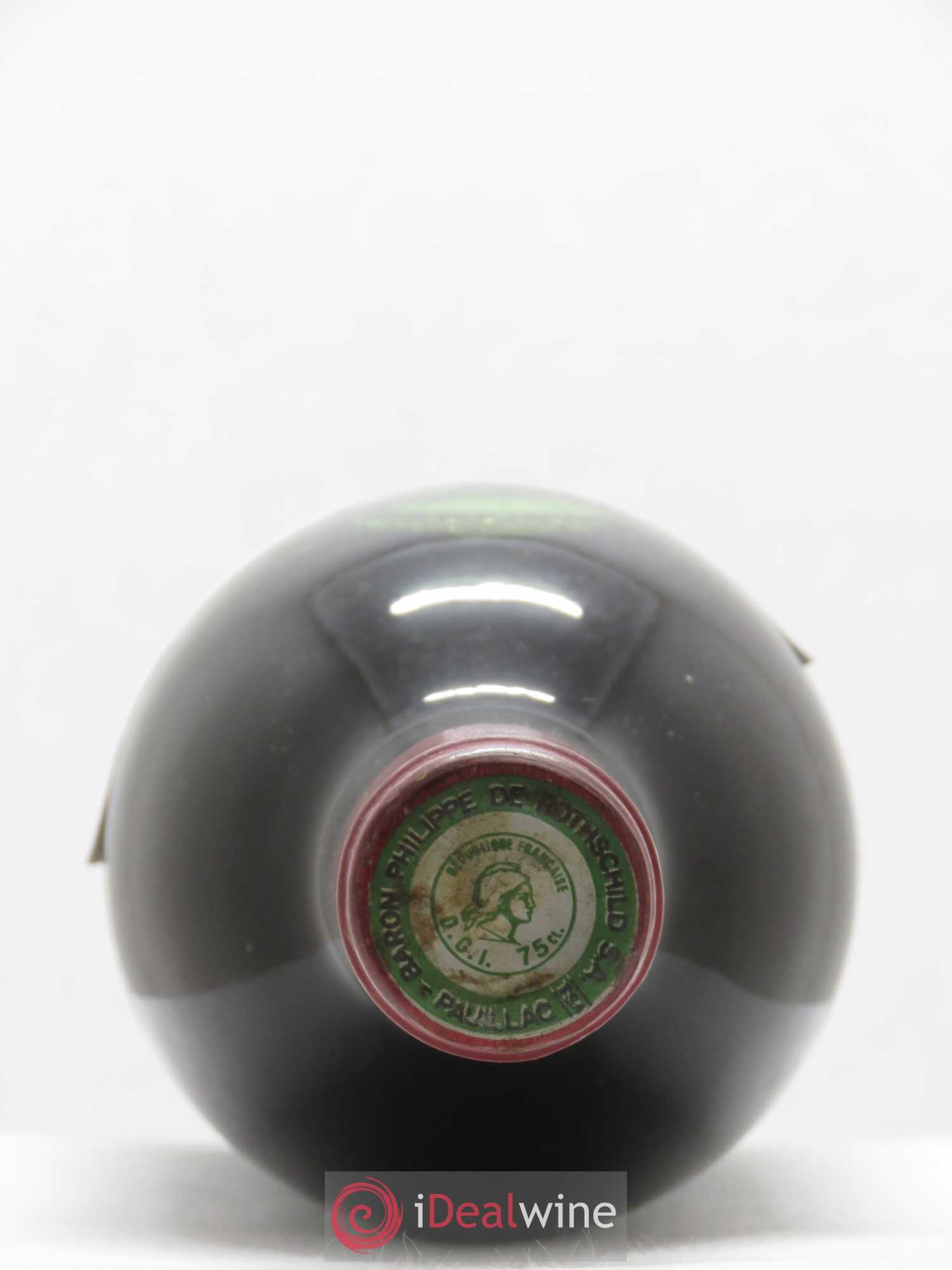 Château Mouton Rothschild 1er Grand Cru Classé 1980 - Lot de 1 bouteille - 1