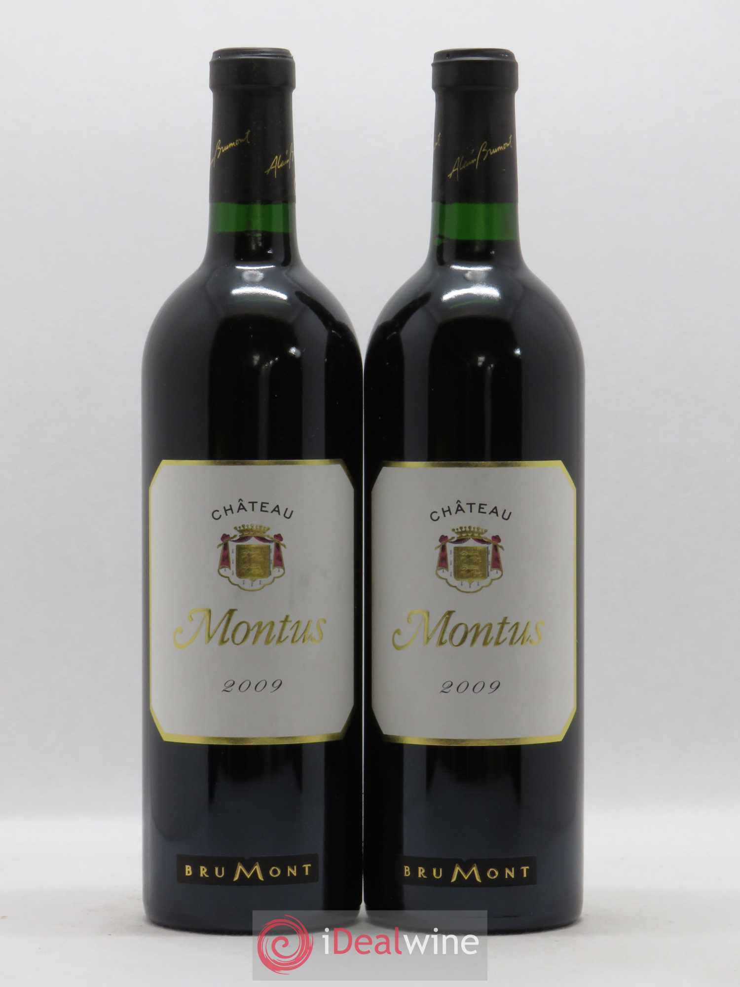 Madiran Château Montus Alain Brumont 2009 - Lot de 2 bouteilles - 0