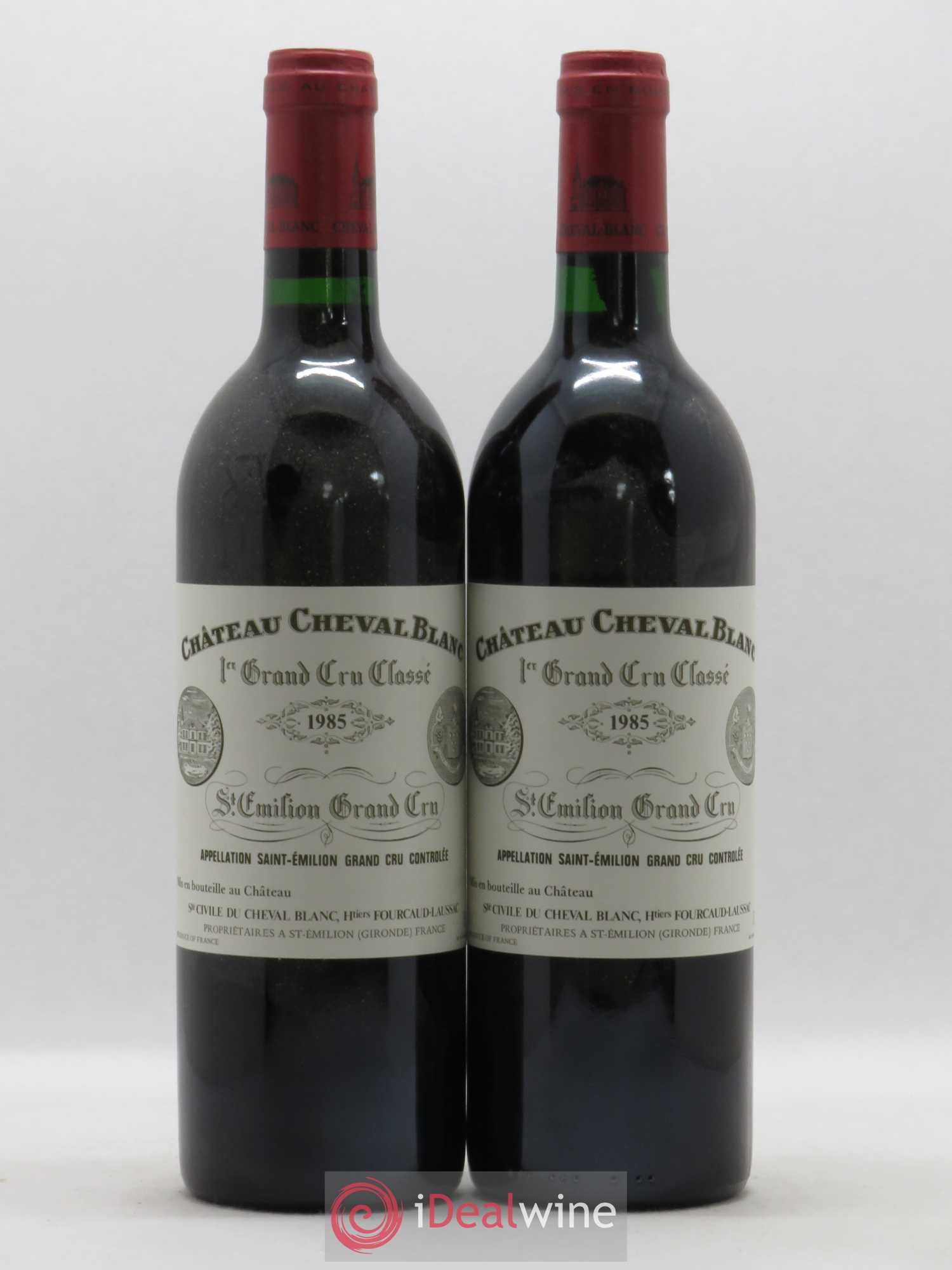 Château Cheval Blanc 1er Grand Cru Classé A 1985 - Lot de 2 bouteilles - 0