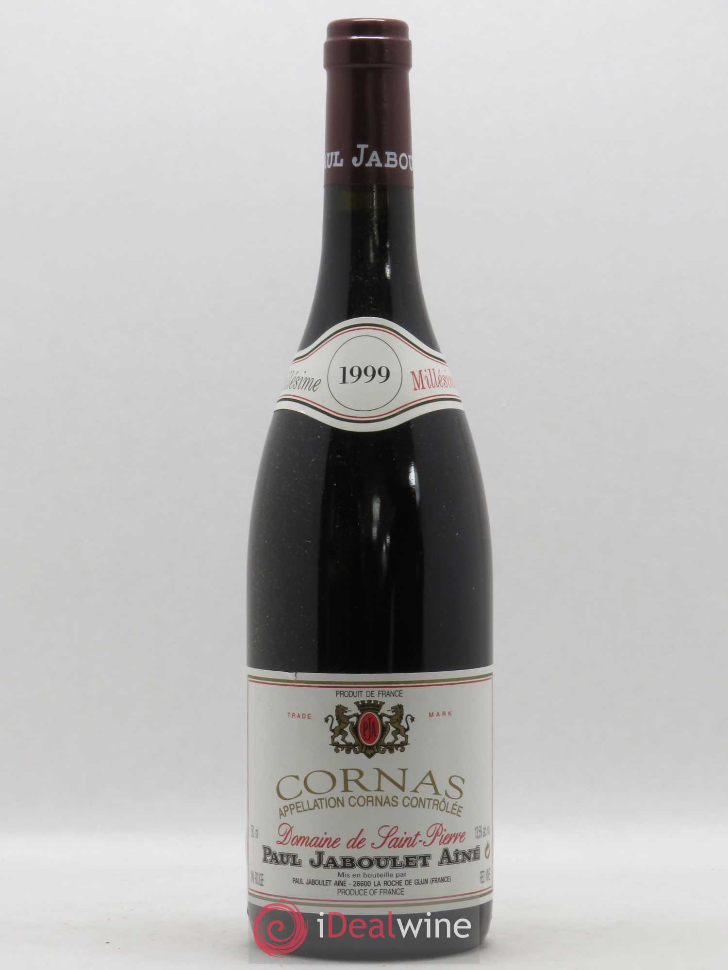 Cornas Domaine de Saint-Pierre Paul Jaboulet Ainé 1999 - Lot de 1 bouteille - 0