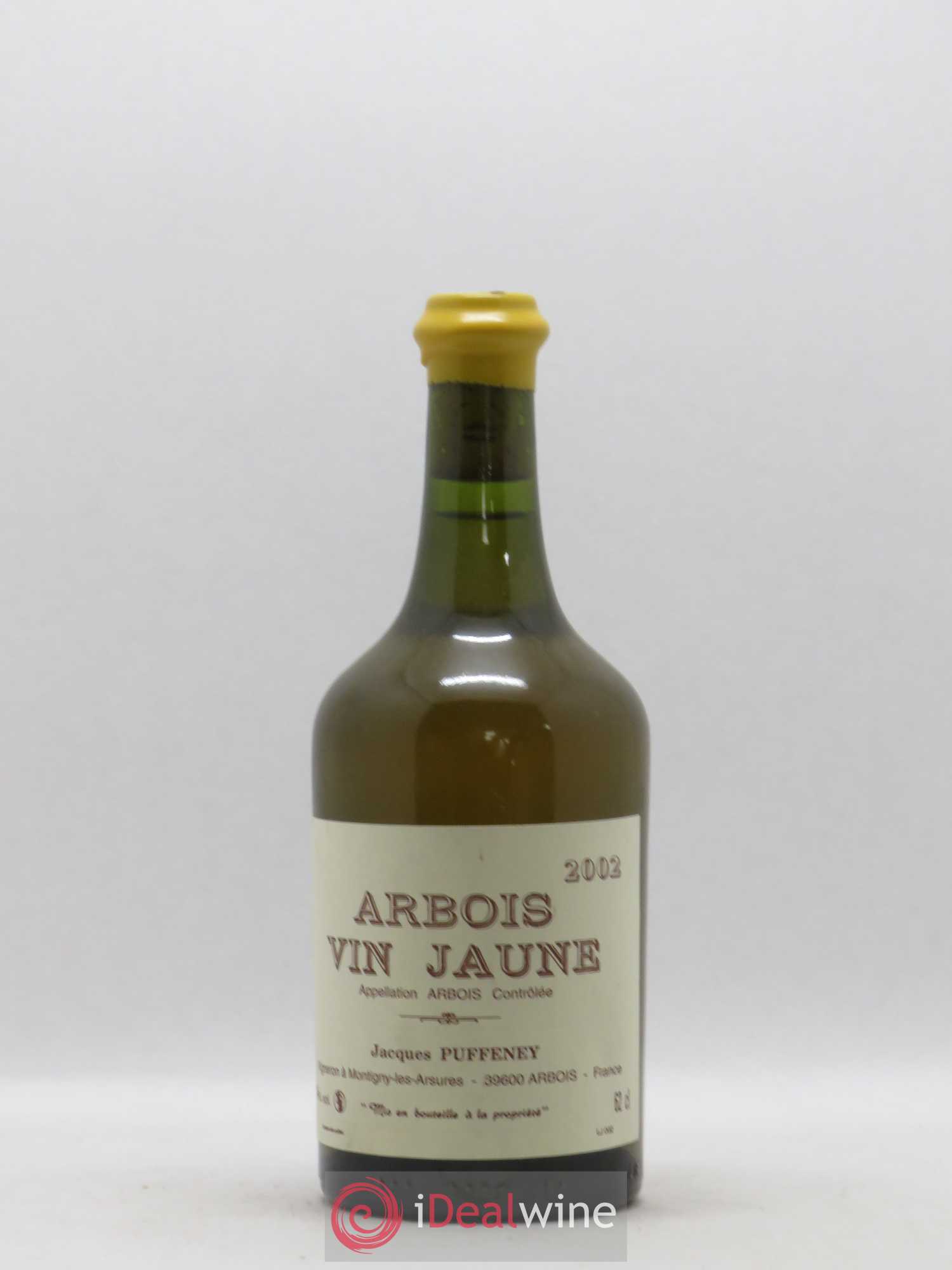 Arbois Vin Jaune Jacques Puffeney 2002 - Lot de 1 bouteille - 0