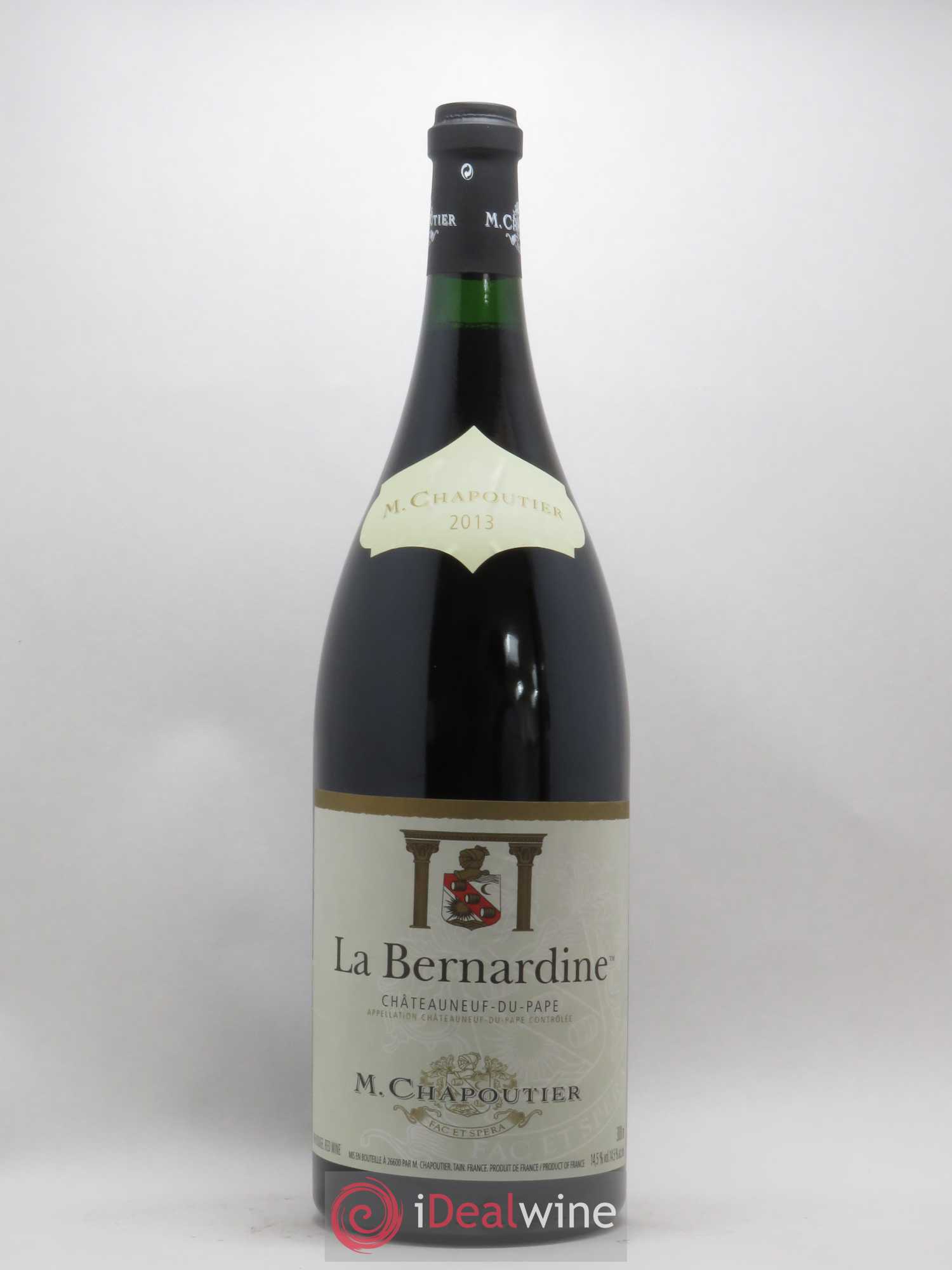 Châteauneuf-du-Pape La Bernardine Chapoutier 2013 - Lot de 1 double magnum - 0