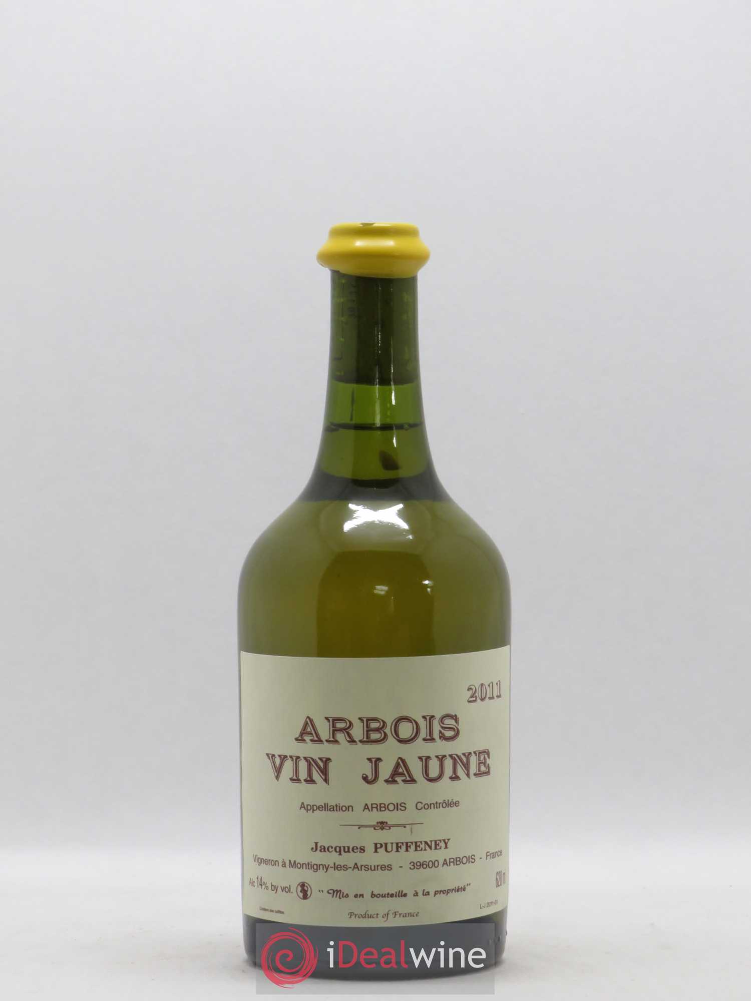Arbois Vin Jaune Jacques Puffeney 2011 - Lot de 1 bouteille - 0