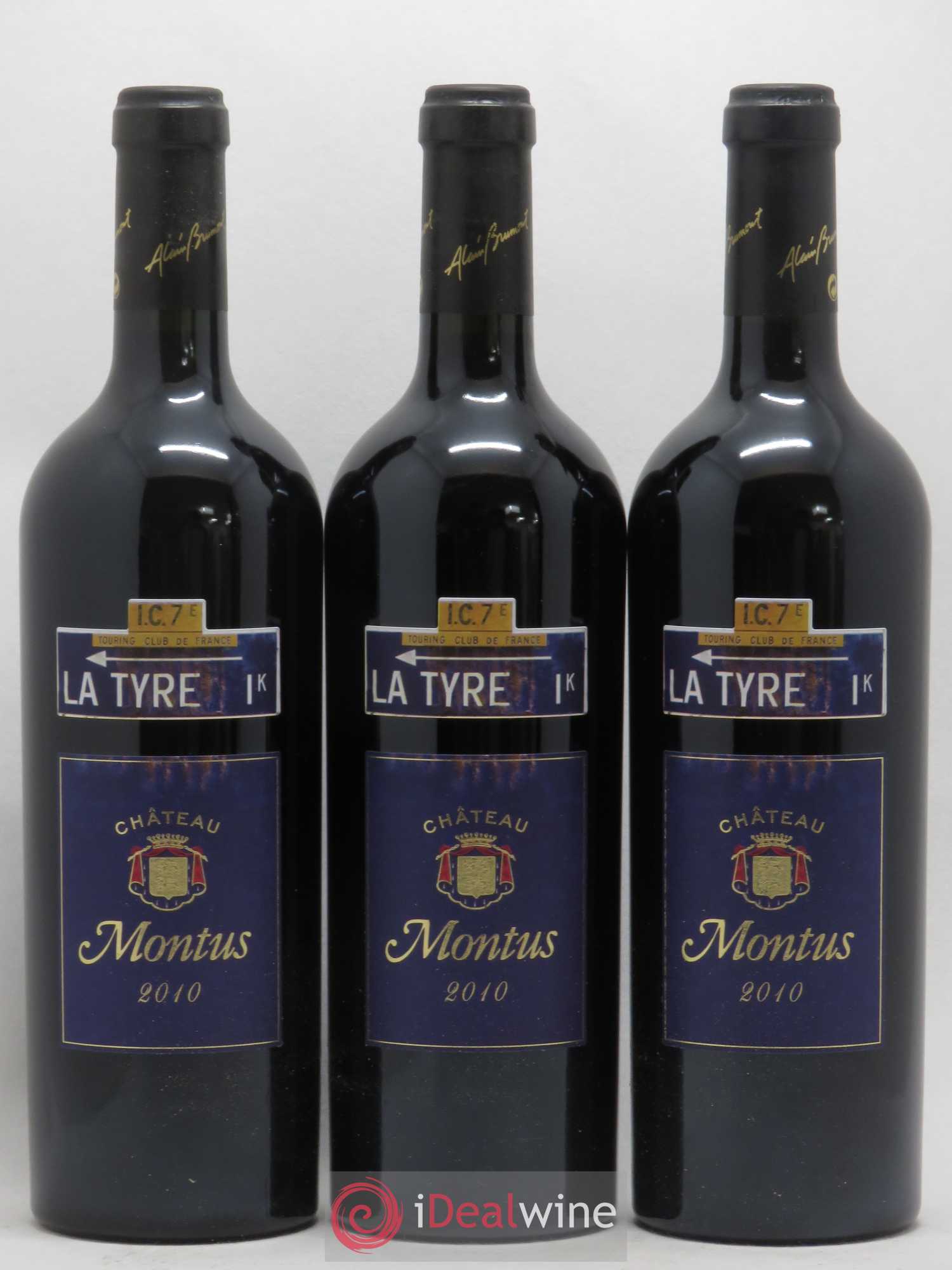 Madiran Château Montus-La Tyre Alain Brumont 2010 - Lotto di 6 bottiglie - 3