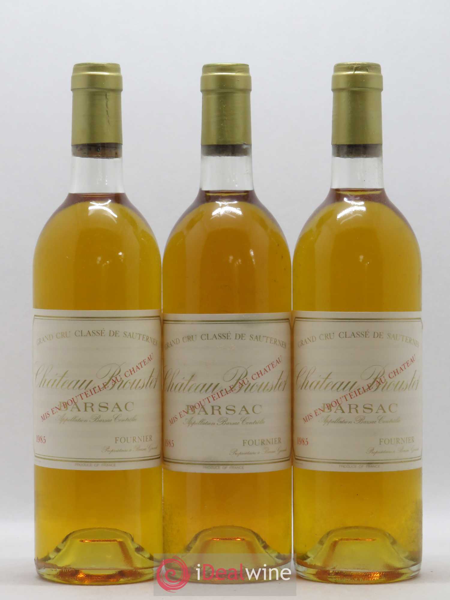 Château Broustet 2ème Grand Cru Classé 1985 - Lotto di 12 bottiglie - 3