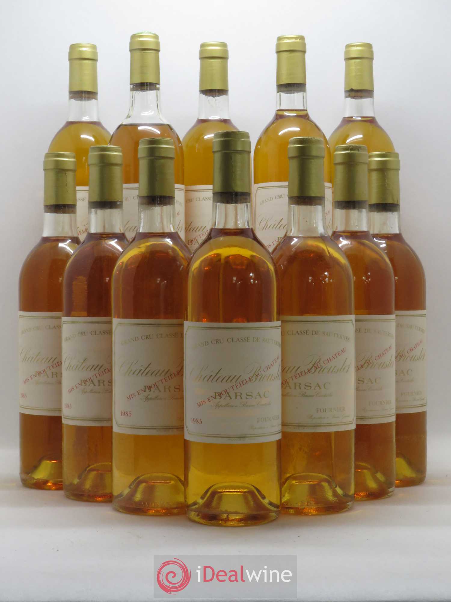 Château Broustet 2ème Grand Cru Classé 1985 - Lotto di 12 bottiglie - 0