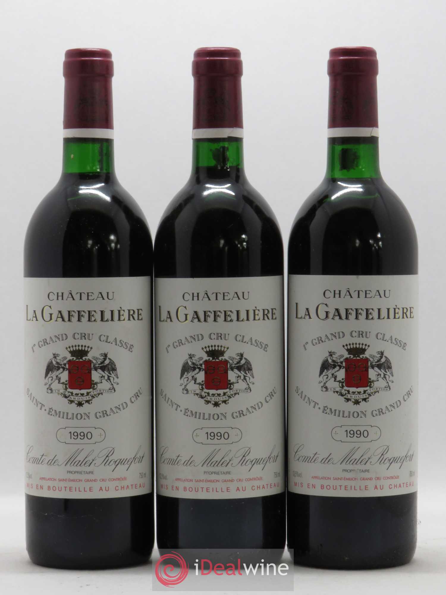 Château la Gaffelière 1er Grand Cru Classé B 1990 - Lot de 12 bouteilles - 2