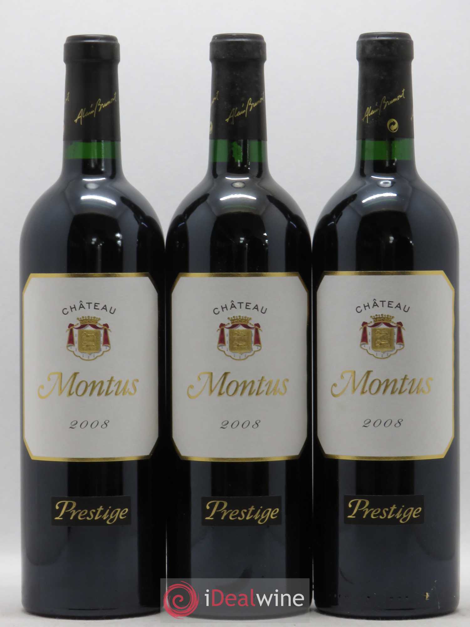 Madiran Château Montus-Prestige Alain Brumont 2008 - Lot de 12 bouteilles - 1