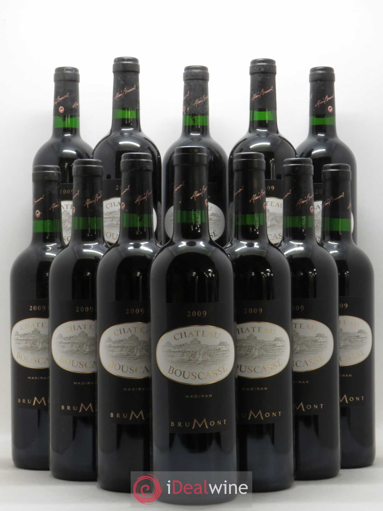 Madiran Château Bouscassé Alain Brumont 2009 - Lot de 12 bouteilles - 0