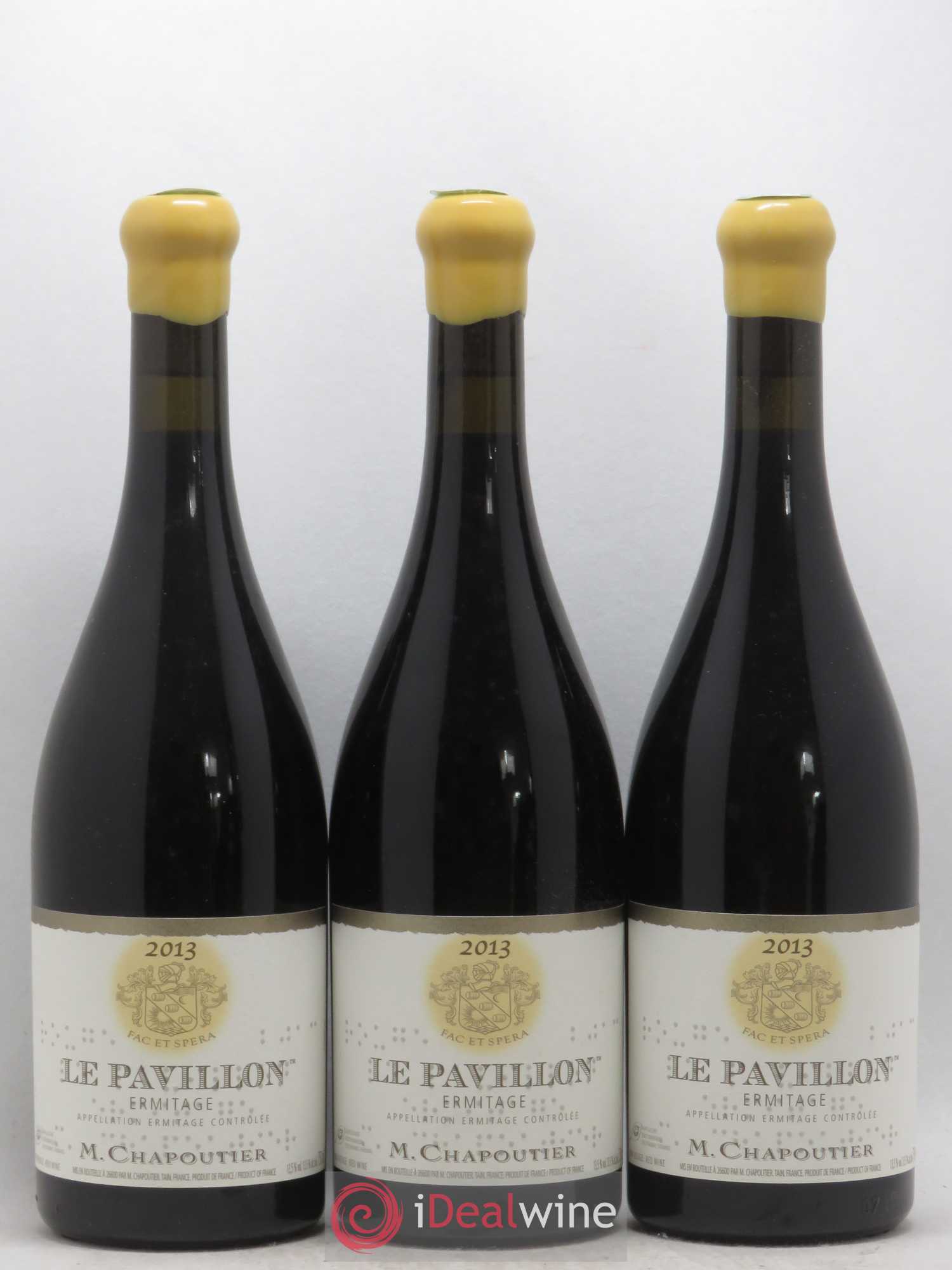 Hermitage Ermitage Le Pavillon Chapoutier 2013 - Lot de 6 bouteilles - 1