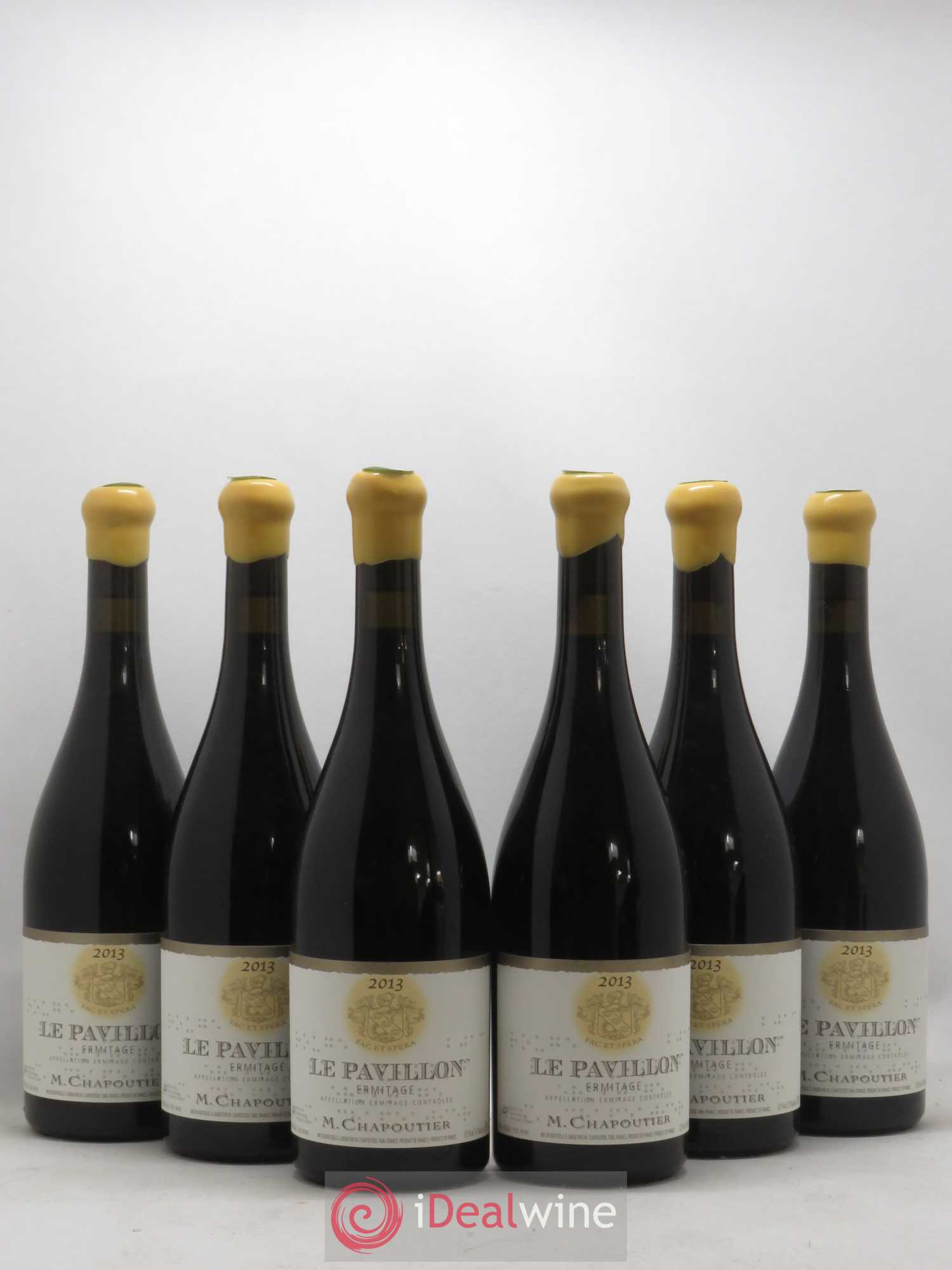 Hermitage Ermitage Le Pavillon Chapoutier 2013 - Lot de 6 bouteilles - 0