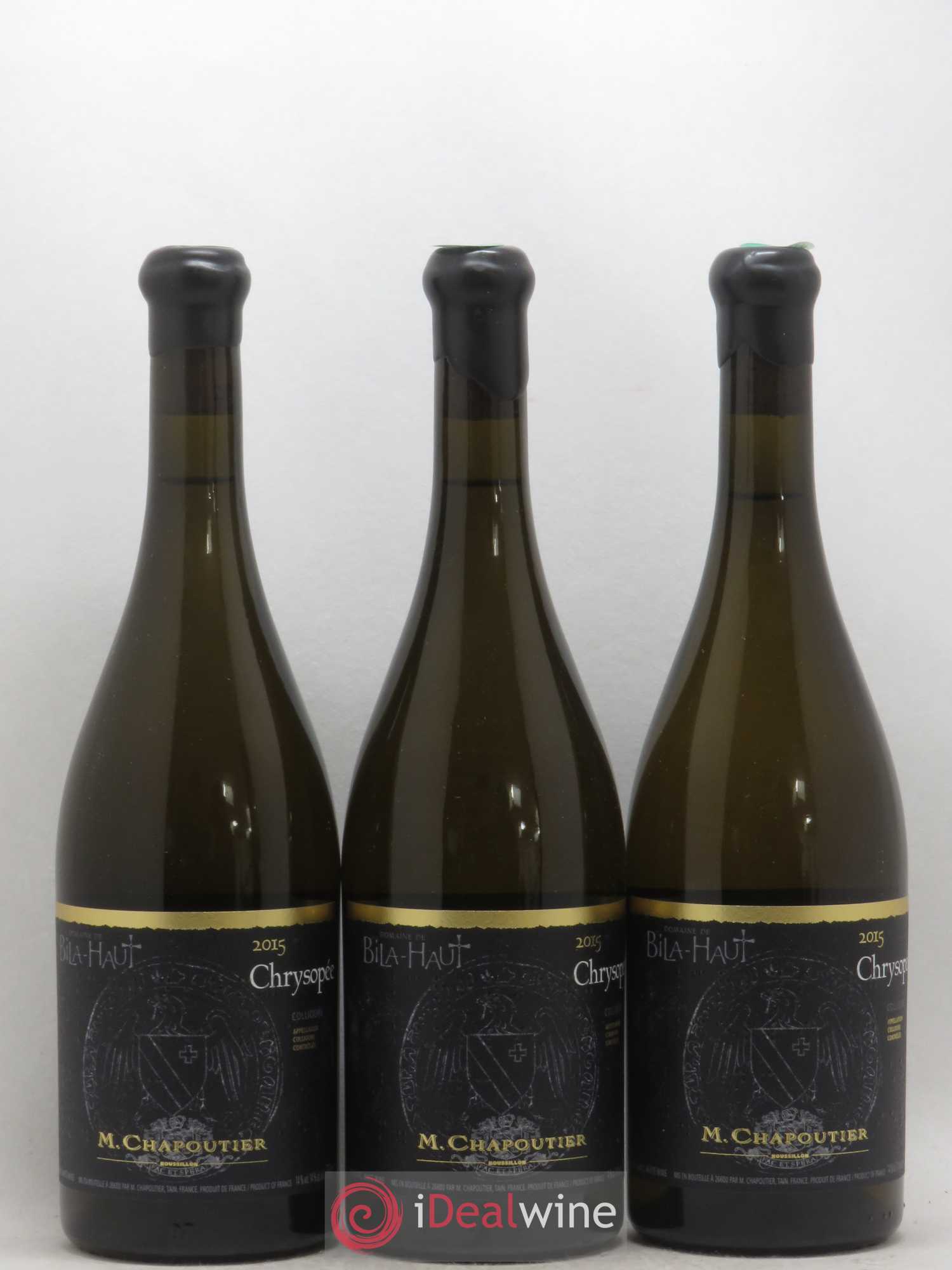 Collioure Bila-Haut (Domaine) Chrysopee Chapoutier 2015 - Lot de 6 bouteilles - 1