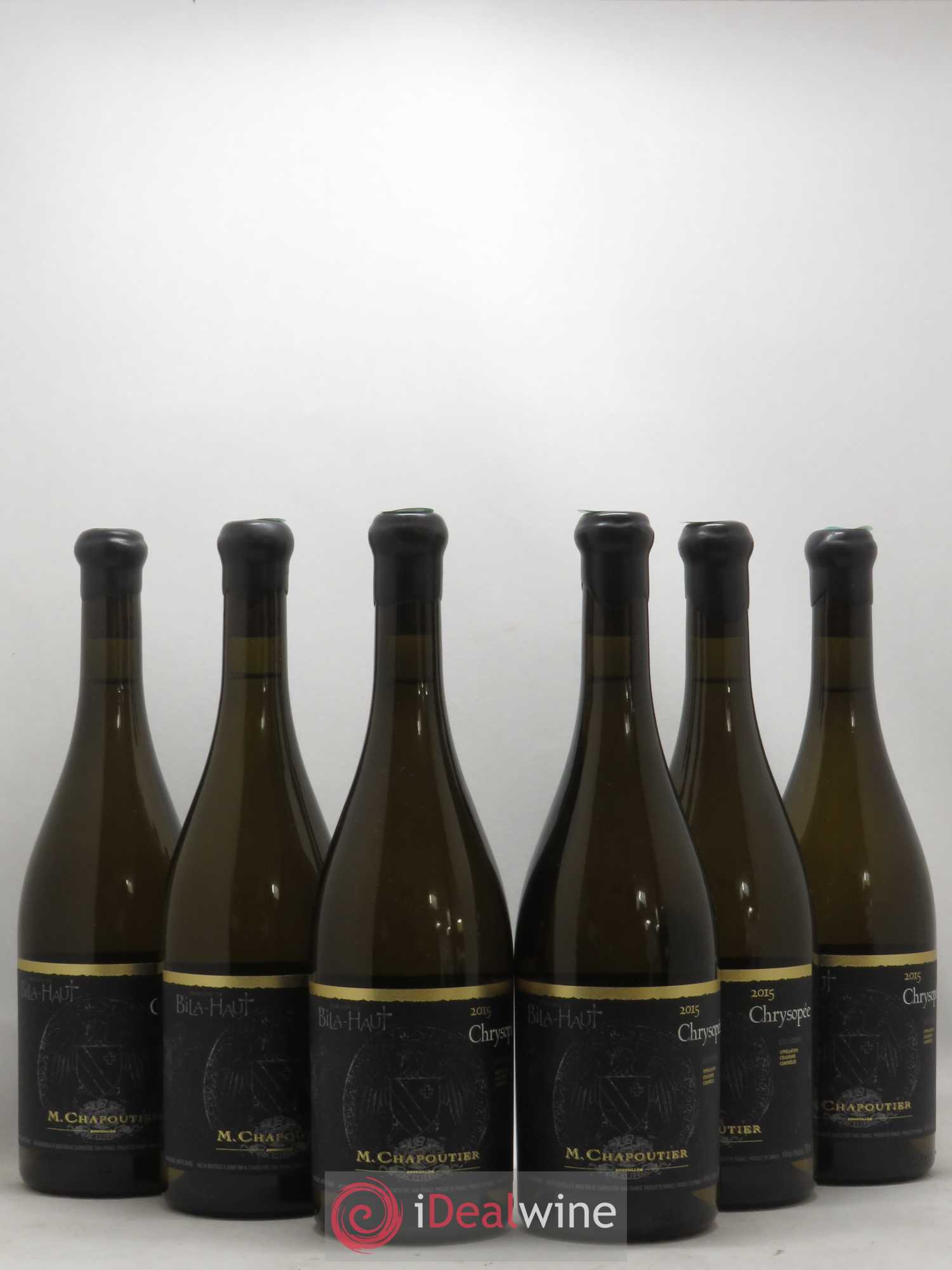 Collioure Bila-Haut (Domaine) Chrysopee Chapoutier 2015 - Lot de 6 bouteilles - 0