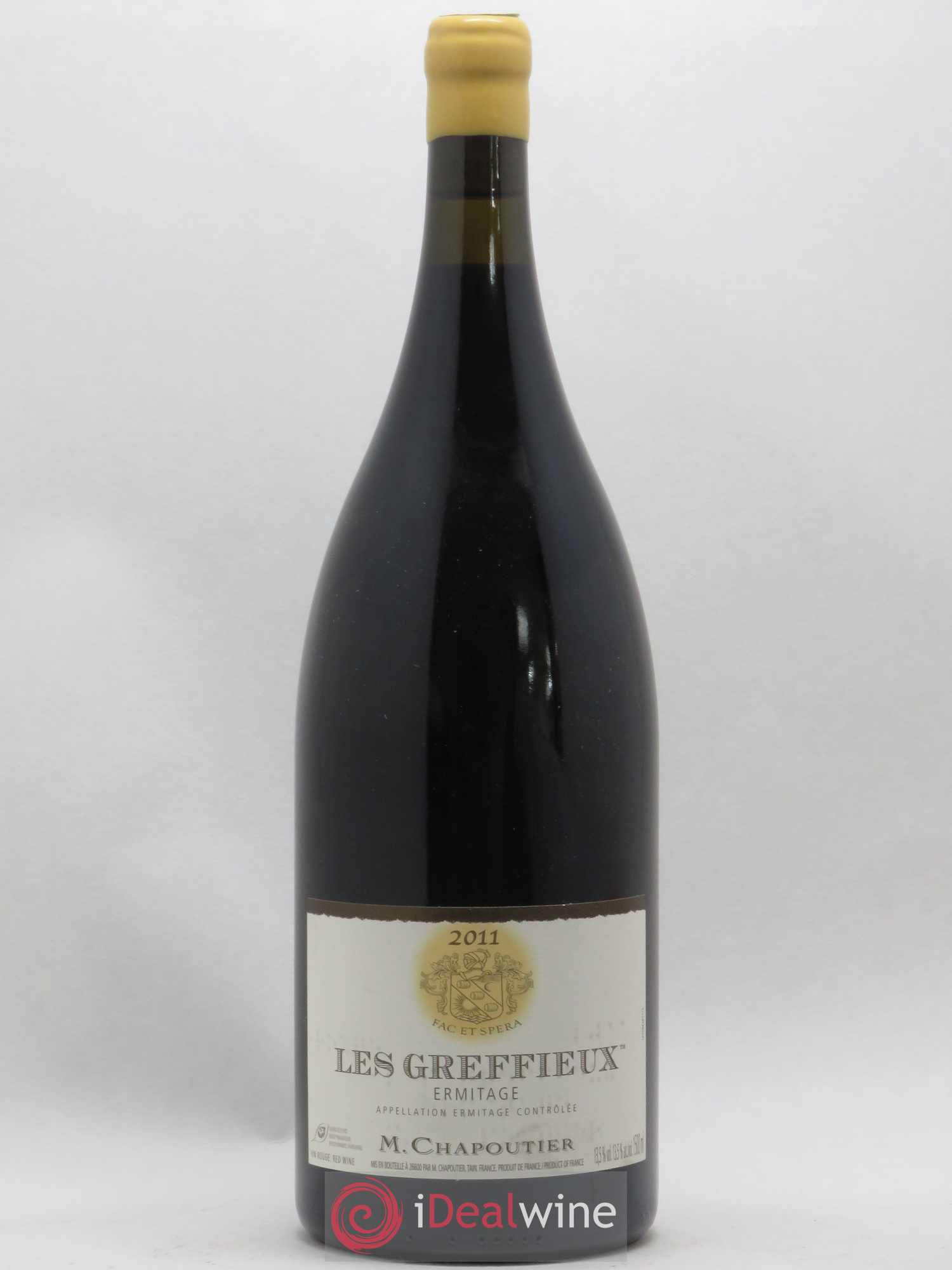 Hermitage Ermitage Les Greffieux Chapoutier 2011 - Lot de 1 magnum - 0