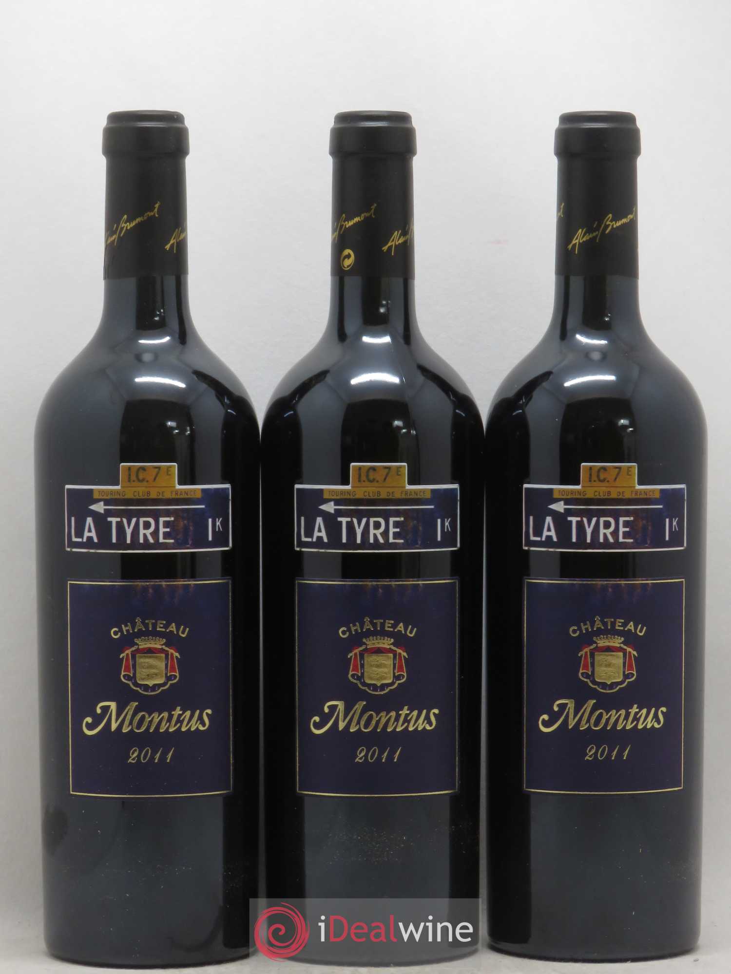 Madiran Château Montus-La Tyre Alain Brumont 2011 - Lot de 6 bouteilles - 2