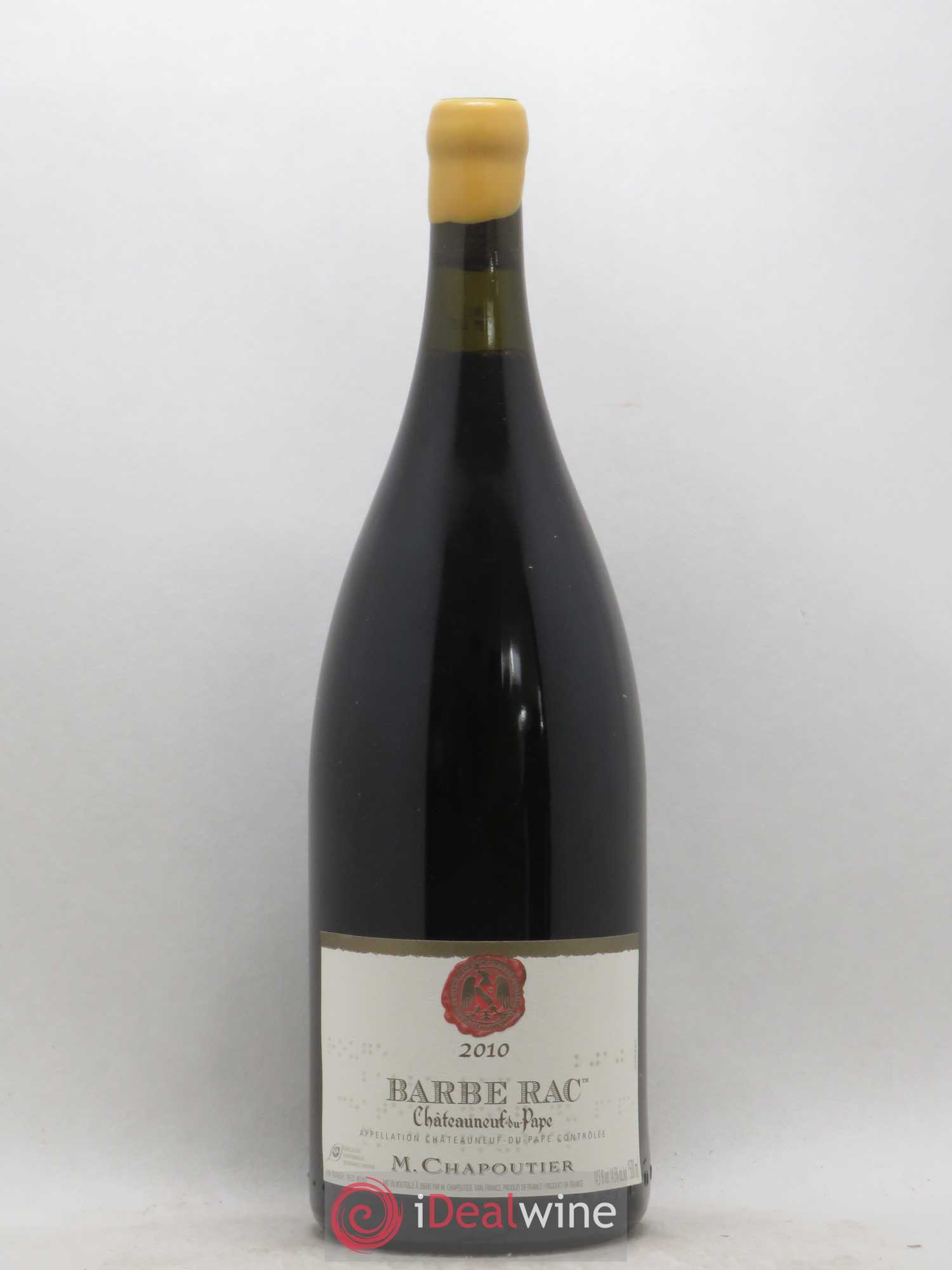 Châteauneuf-du-Pape Barbe Rac Chapoutier 2010 - Lot de 1 magnum - 0