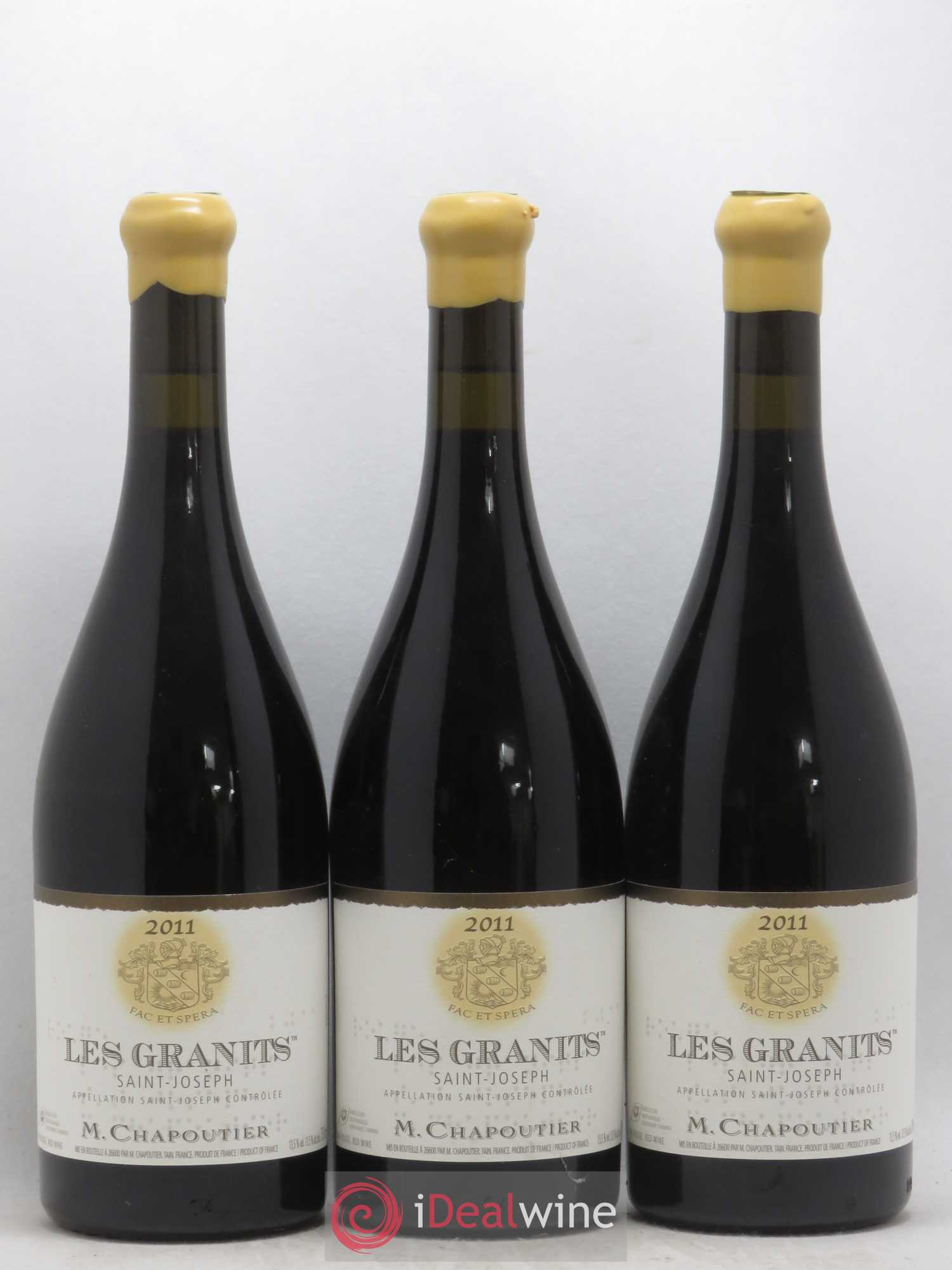 Saint-Joseph Les Granits Chapoutier 2011 - Lot de 6 bouteilles - 2