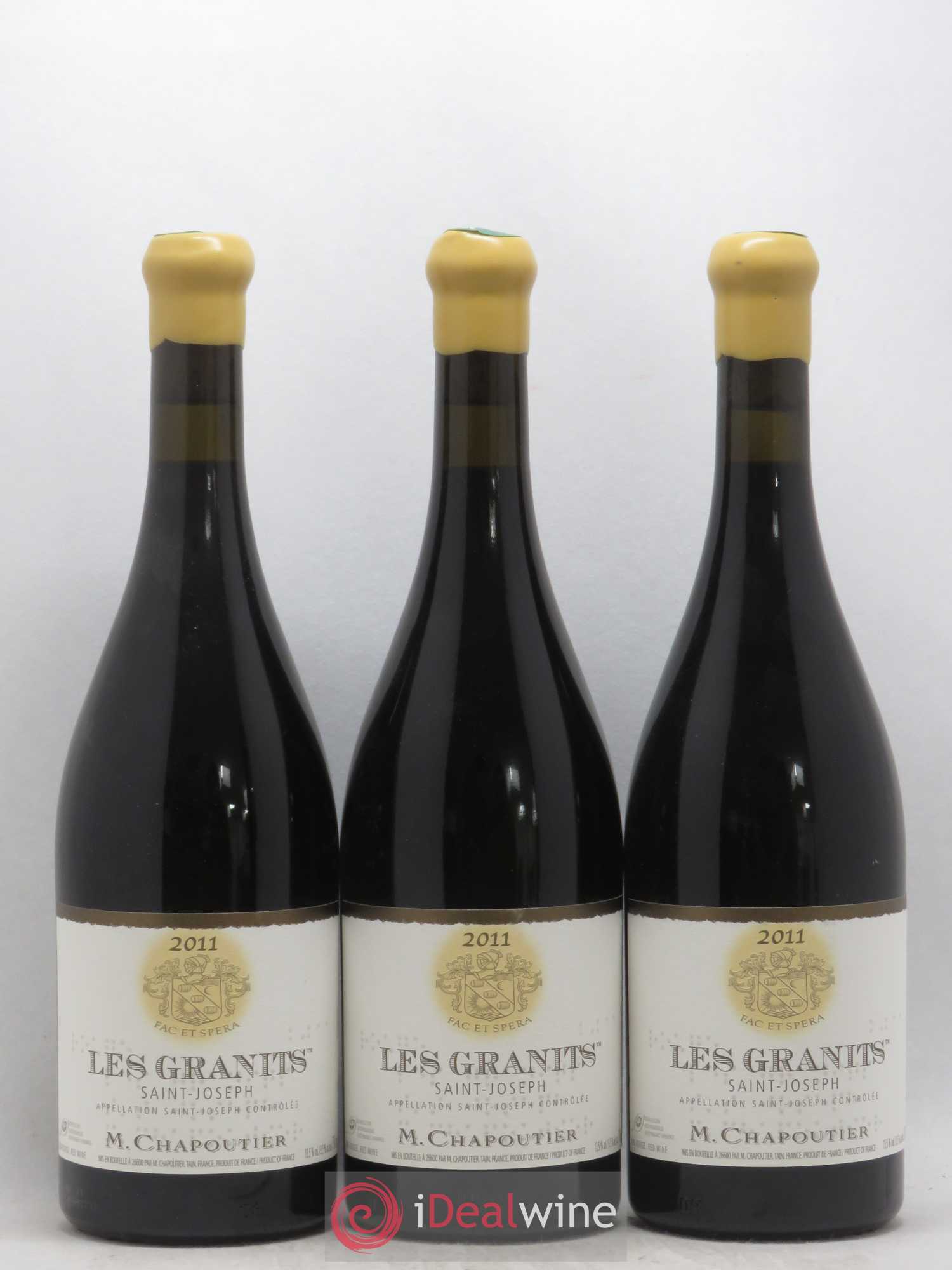 Saint-Joseph Les Granits Chapoutier 2011 - Lot de 6 bouteilles - 2