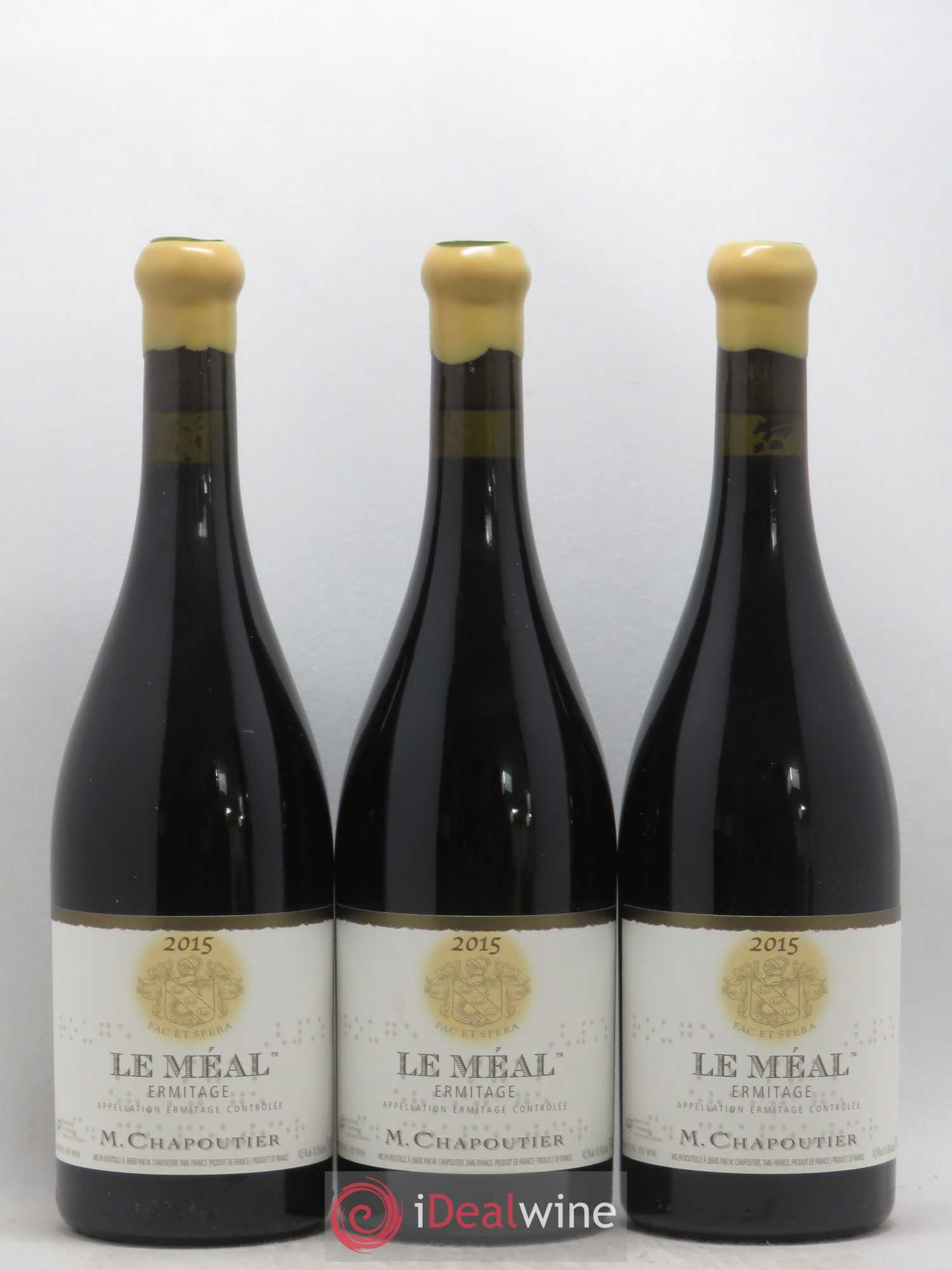 Hermitage Ermitage Le Méal Chapoutier 2015 - Lot de 6 bouteilles - 1