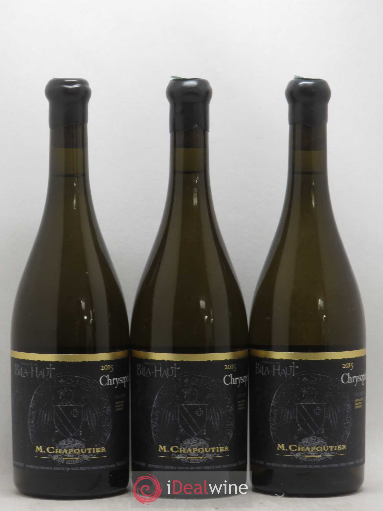 Collioure Bila-Haut (Domaine) Chrysopee Chapoutier 2015 - Lot de 6 bouteilles - 2