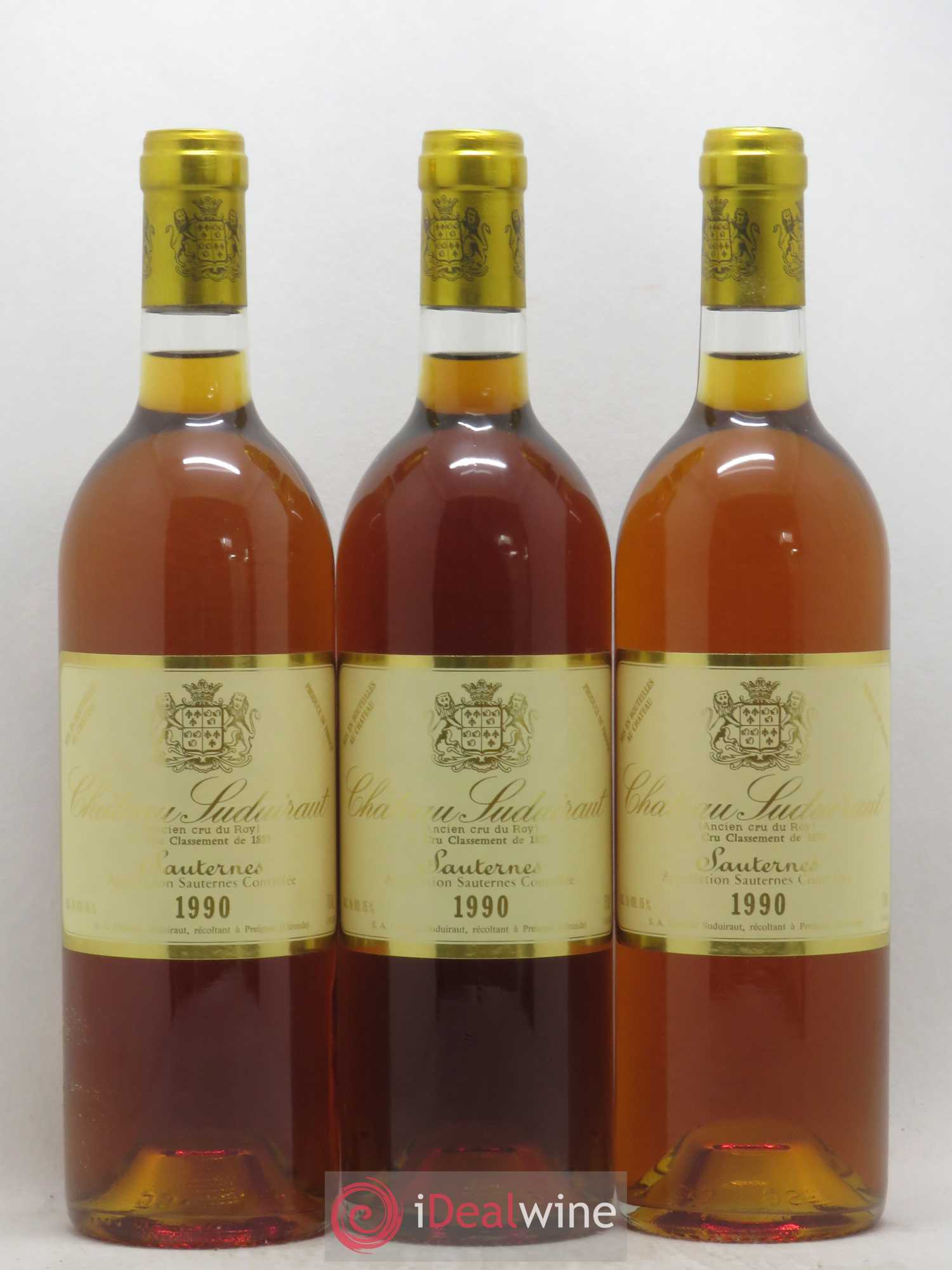 Château Suduiraut 1er Grand Cru Classé 1990 - Lotto di 12 bottiglie - 4