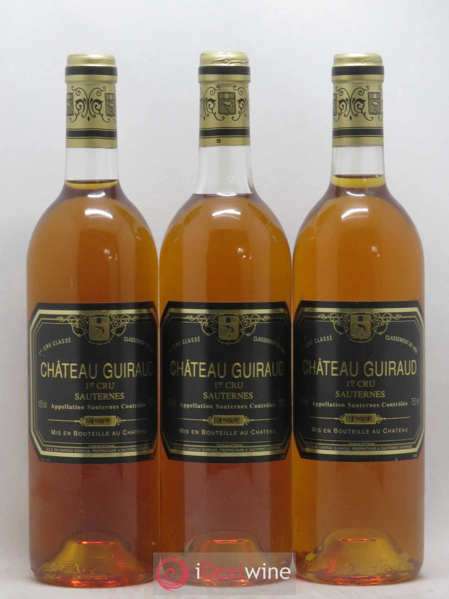 Château Guiraud 1er Grand Cru Classé 1989 - Lotto di 12 bottiglie - 2