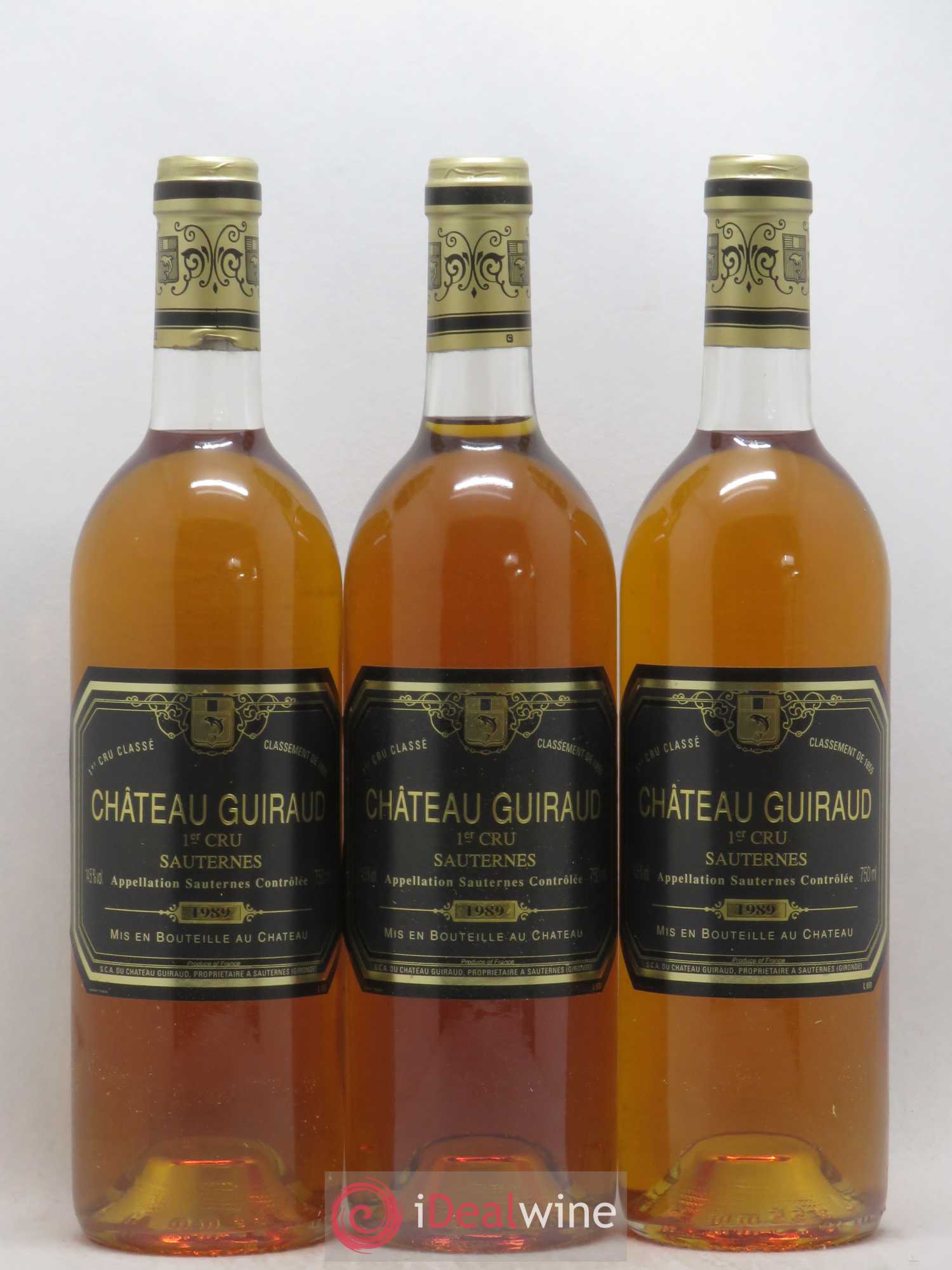 Château Guiraud 1er Grand Cru Classé 1989 - Lotto di 12 bottiglie - 3