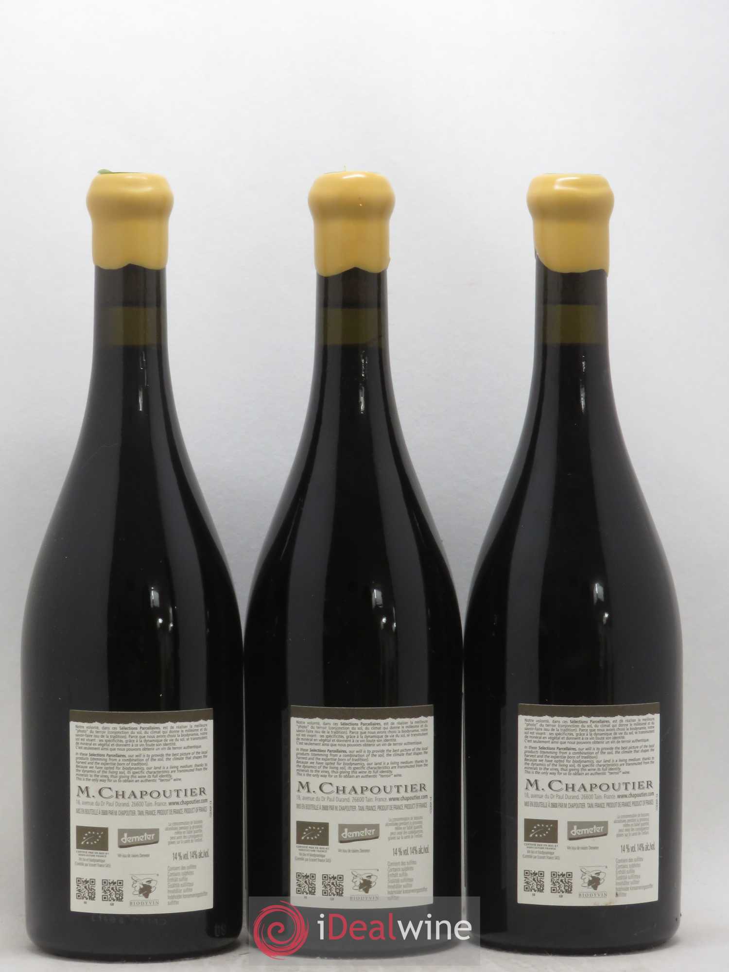 Hermitage Ermitage l'Ermite Chapoutier 2012 - Lot de 3 bouteilles - 1