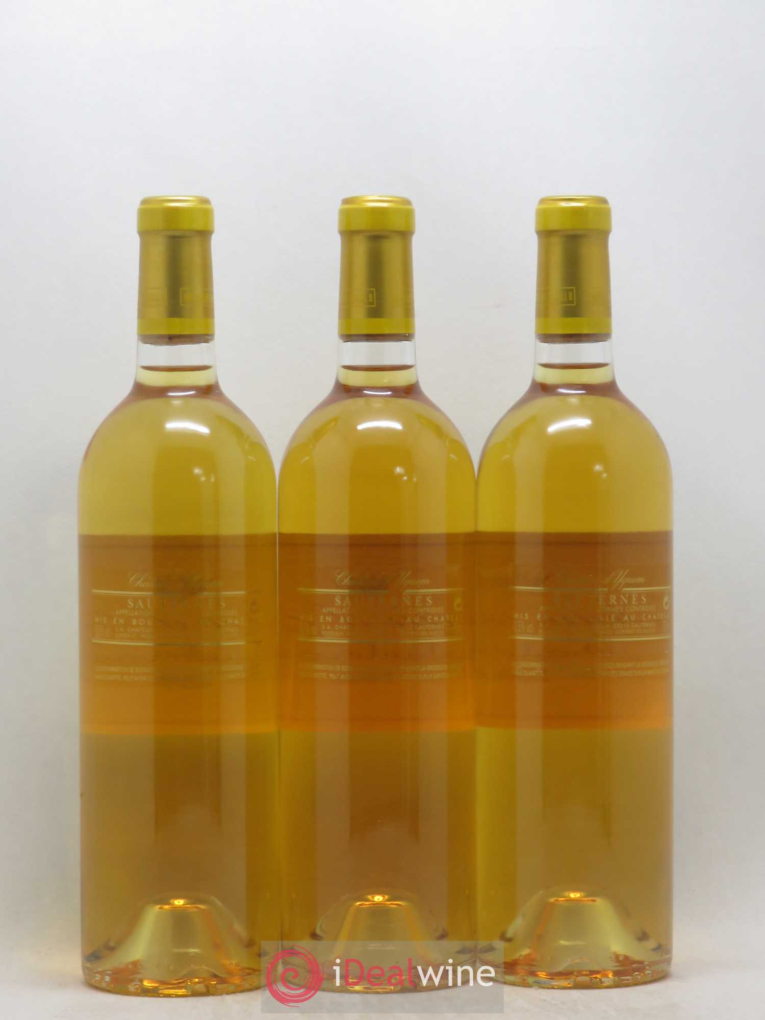 Château d' Yquem 1er Cru Classé Supérieur 2008 - Lotto di 3 bottiglie - 1