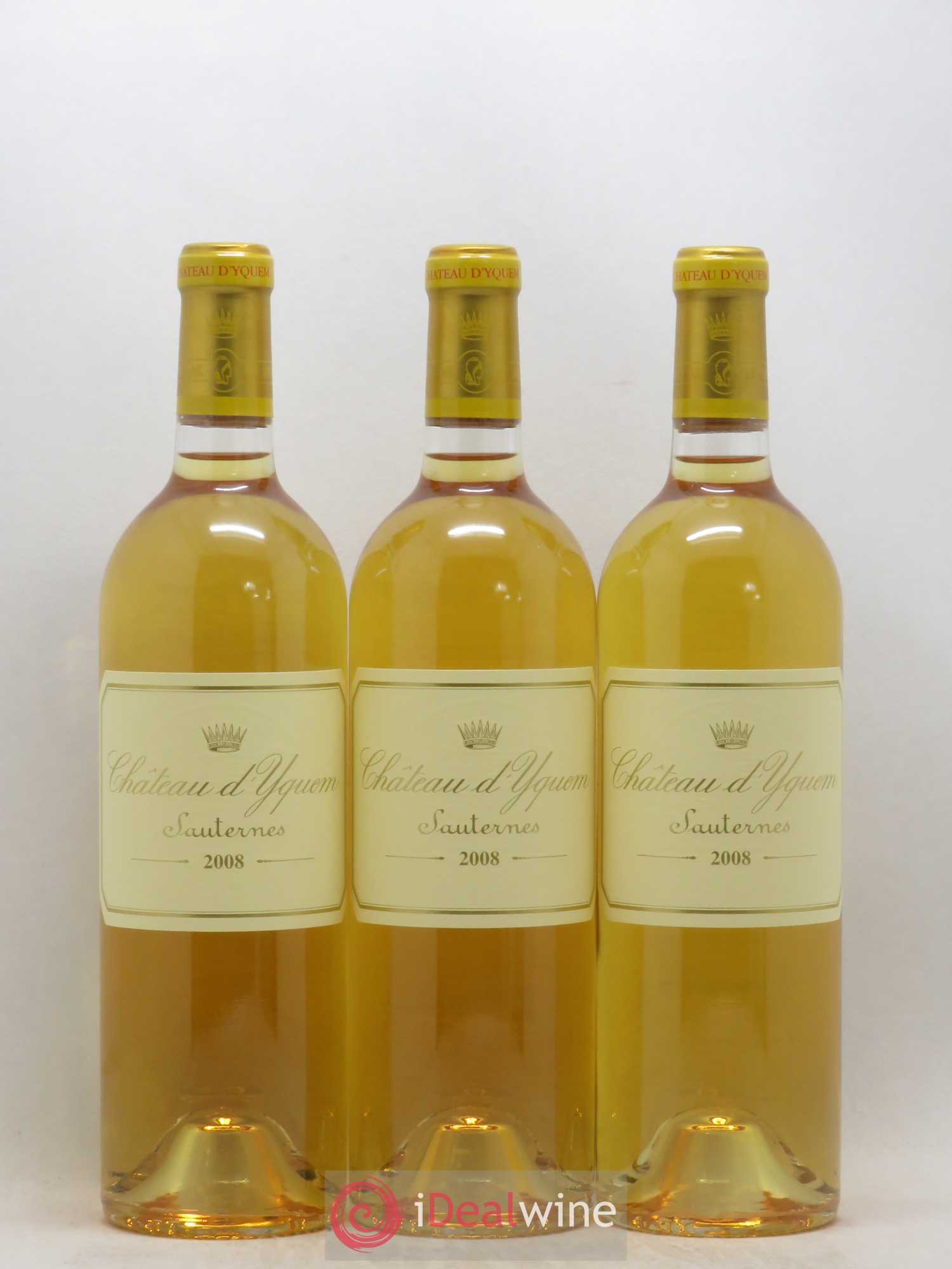 Château d' Yquem 1er Cru Classé Supérieur 2008 - Lotto di 3 bottiglie - 0