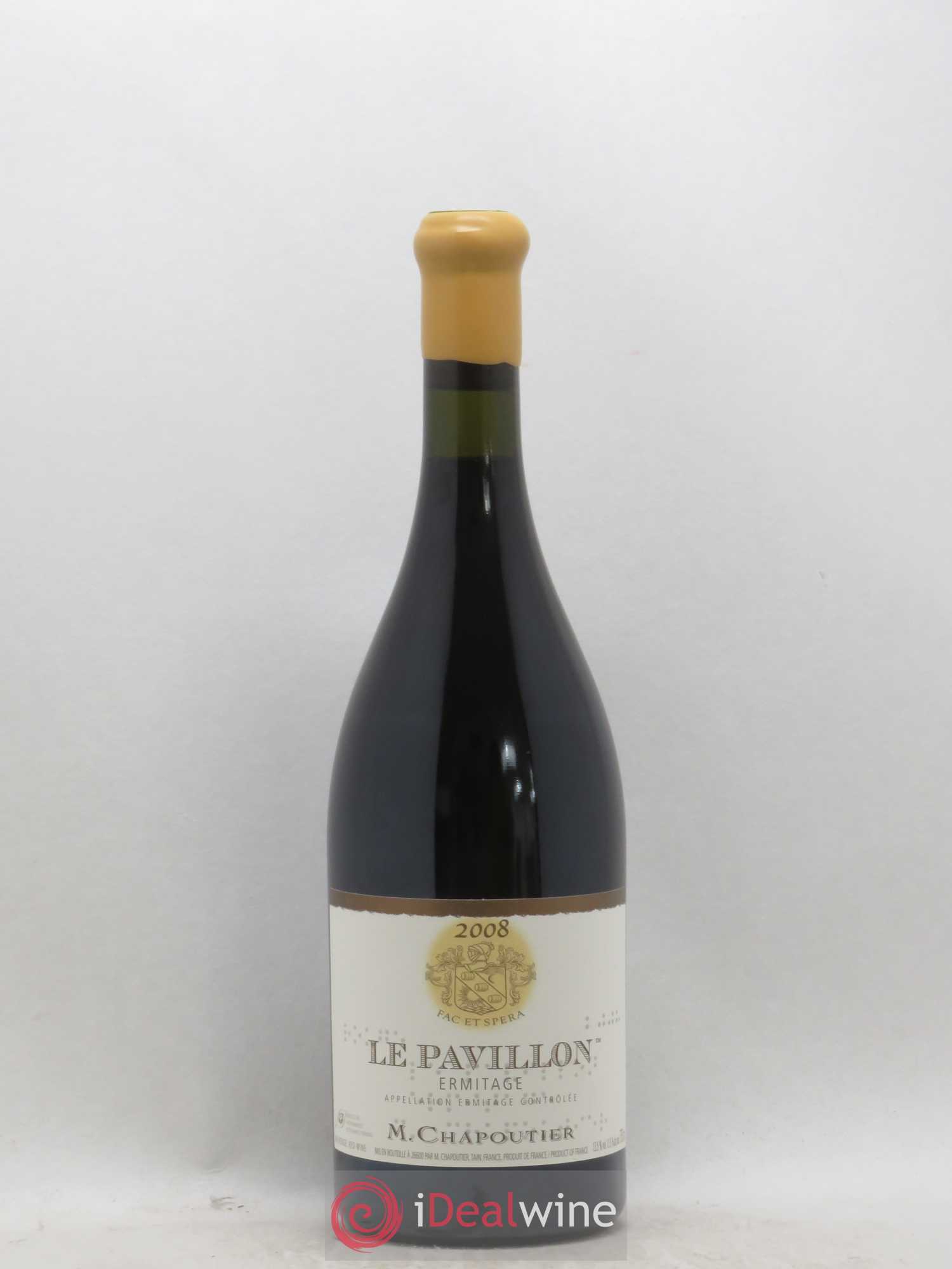 Hermitage Ermitage Le Pavillon Chapoutier 2008 - Lot de 1 bouteille - 0