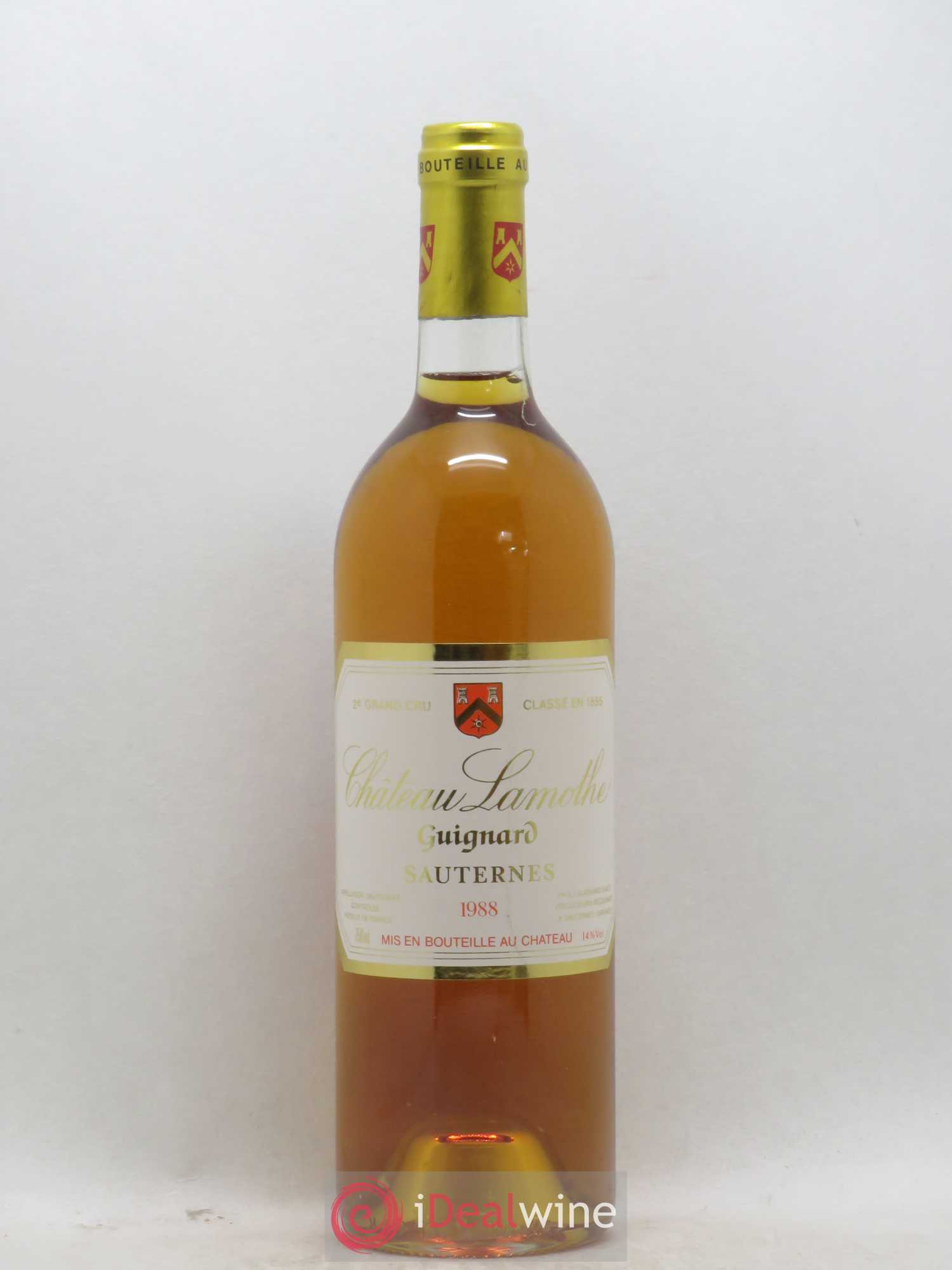 Château Lamothe Guignard 2ème Grand Cru Classé 1988 - Lotto di 1 bottiglia - 0