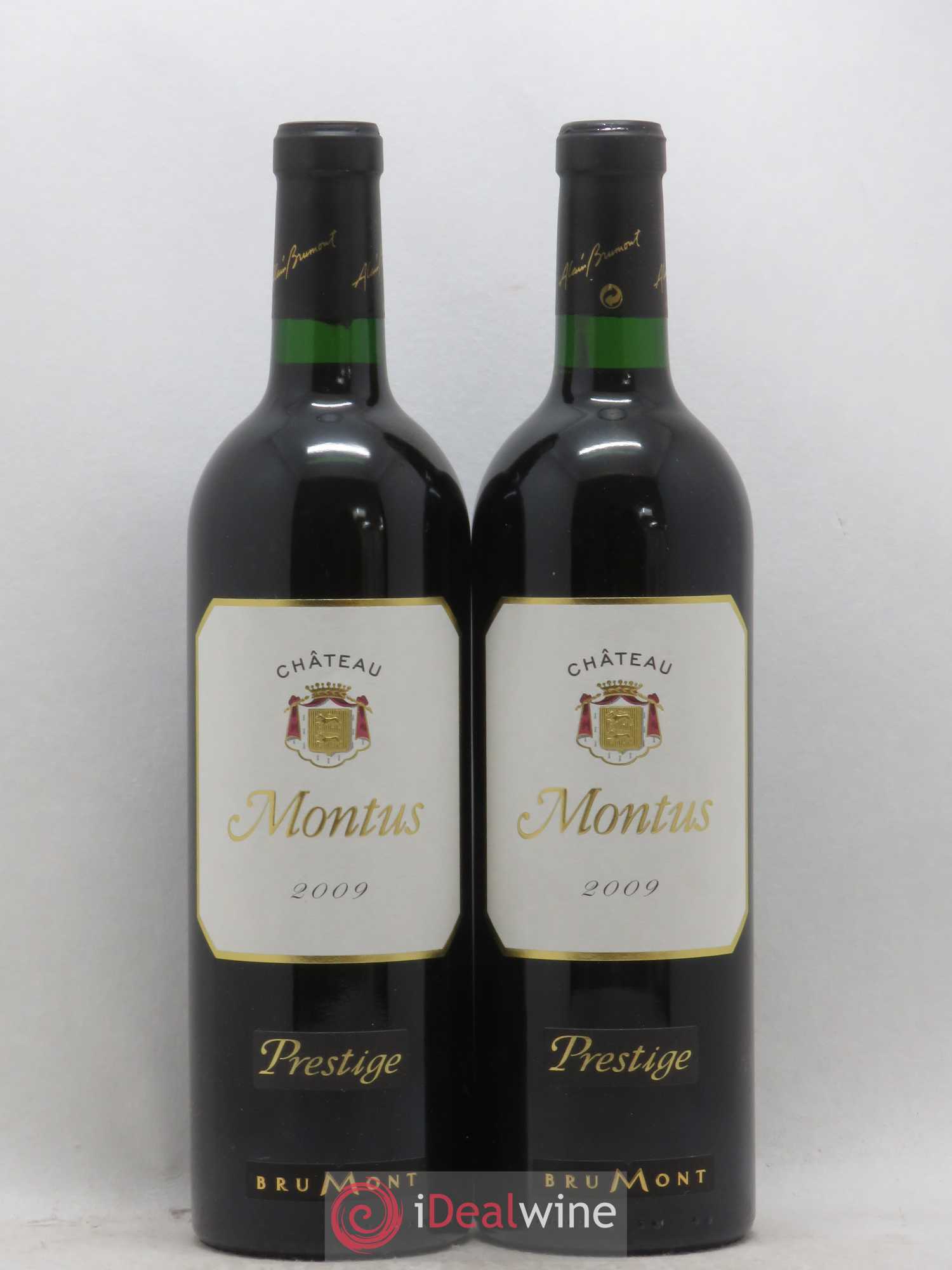 Madiran Château Montus-Prestige Alain Brumont 2009 - Lot de 2 bouteilles - 0