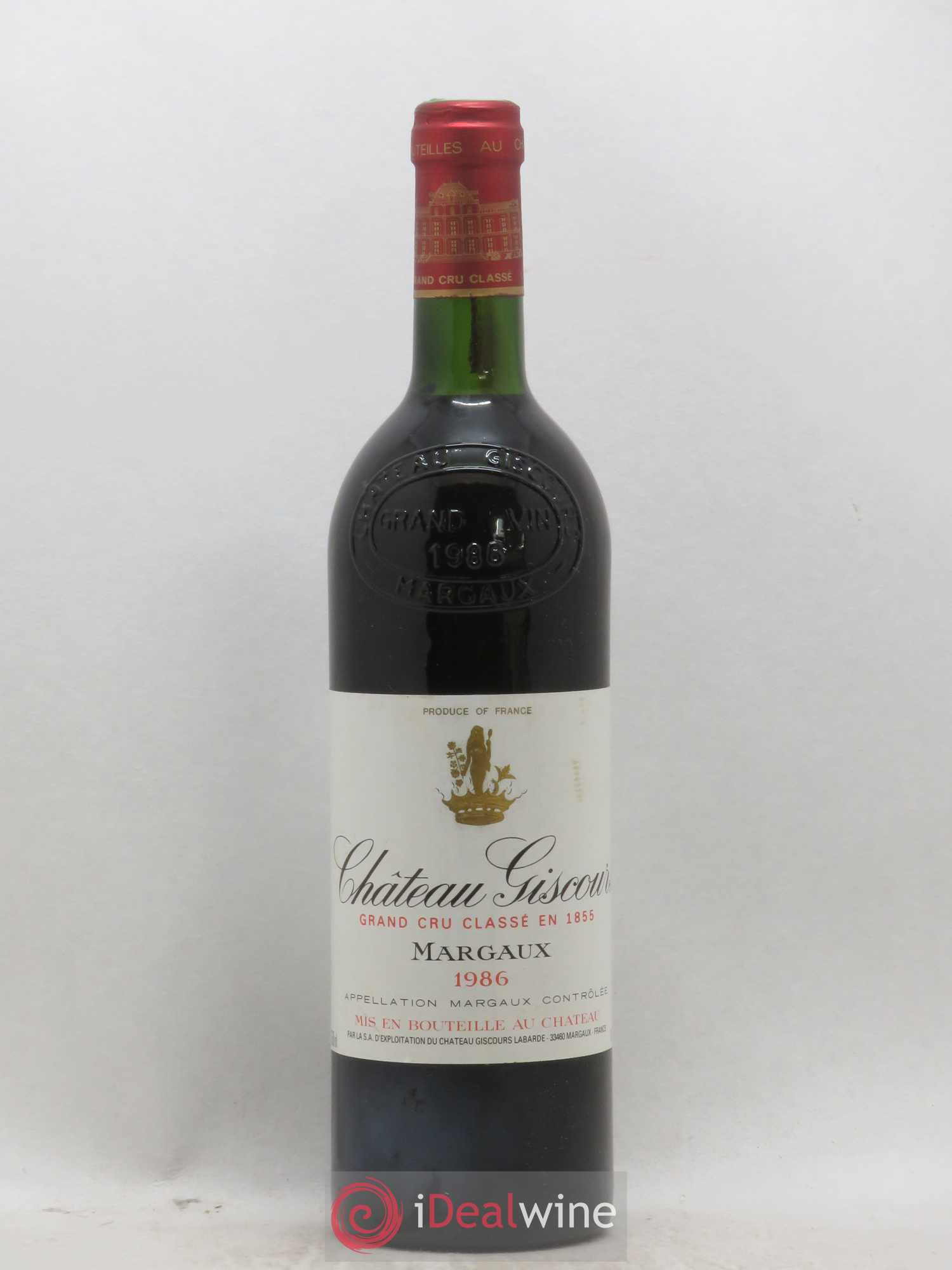 Château Giscours 3ème Grand Cru Classé 1986 - Lot de 1 bouteille - 0
