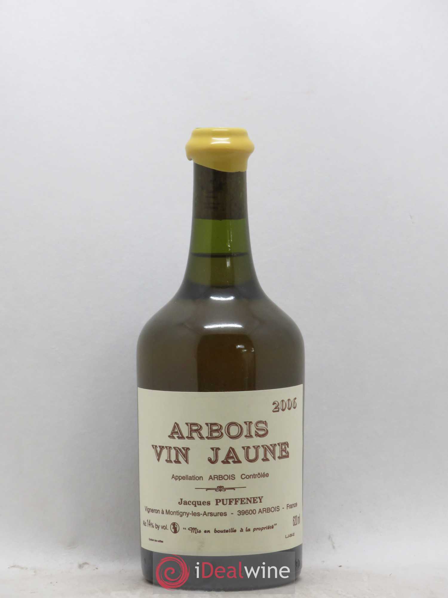 Arbois Vin Jaune Jacques Puffeney 2006 - Lot de 1 bouteille - 0