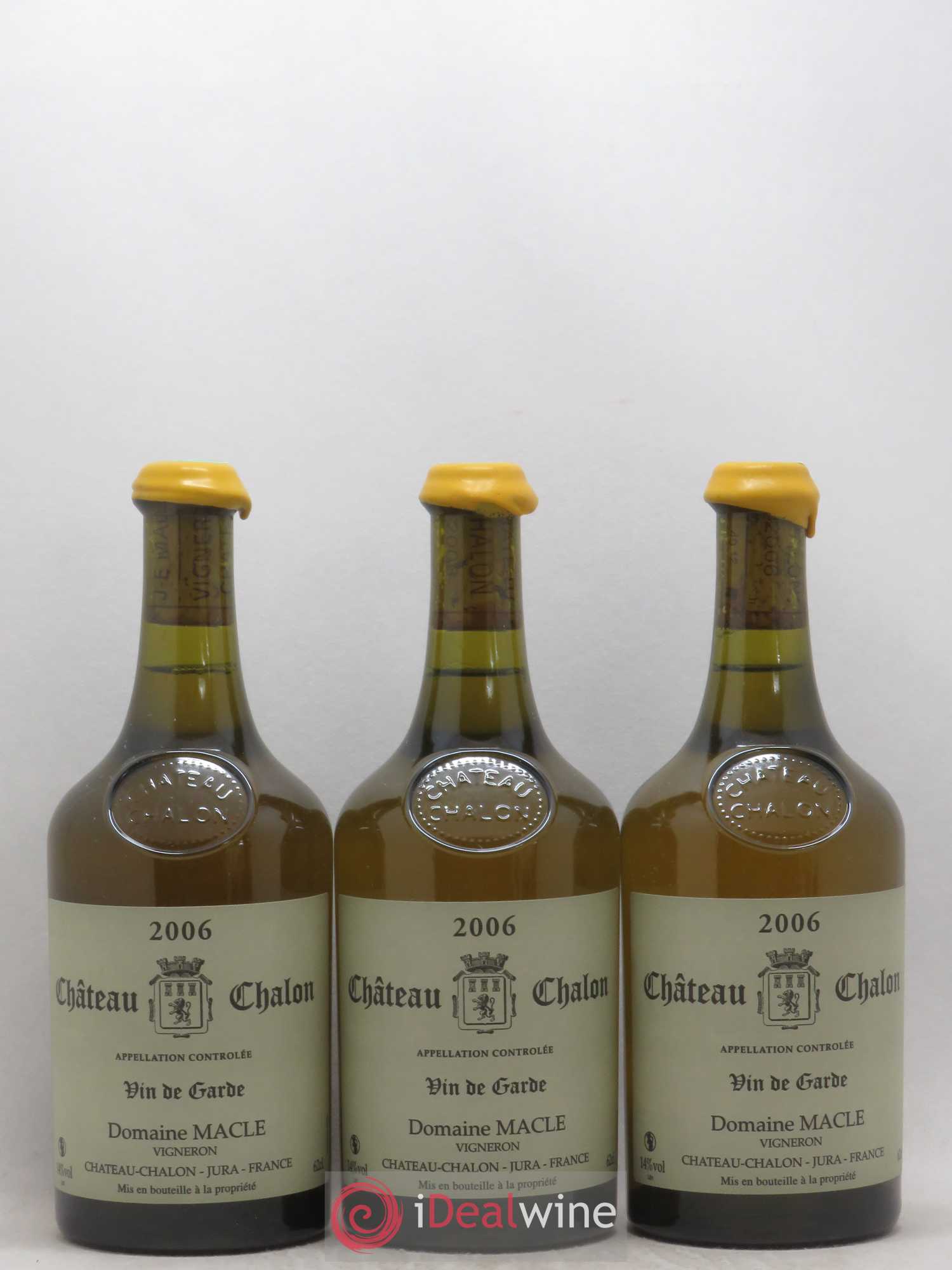 Château-Chalon Jean Macle 2006 - Lot de 3 bouteilles - 0