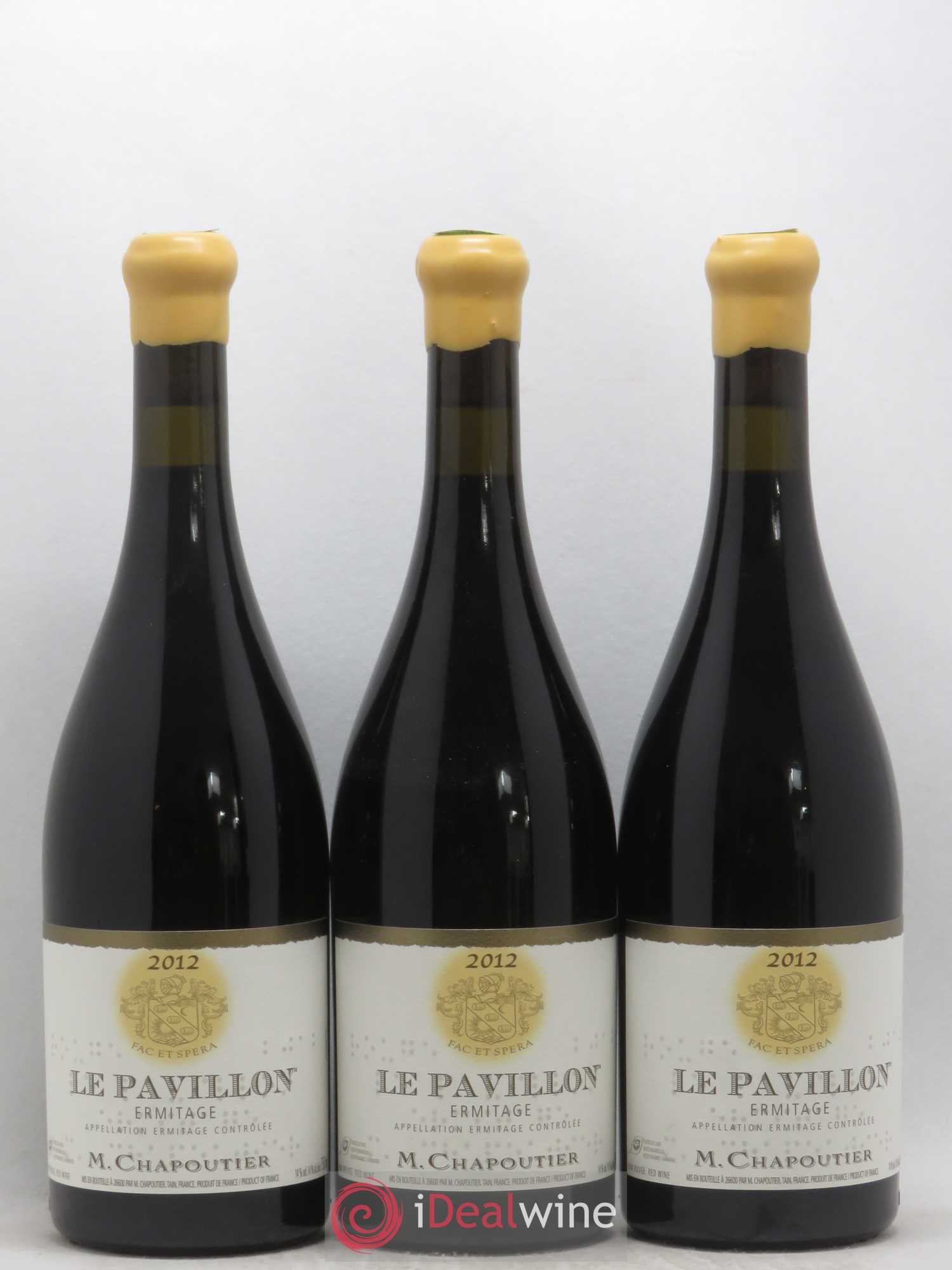 Hermitage Ermitage Le Pavillon Chapoutier 2012 - Lot de 6 bouteilles - 3