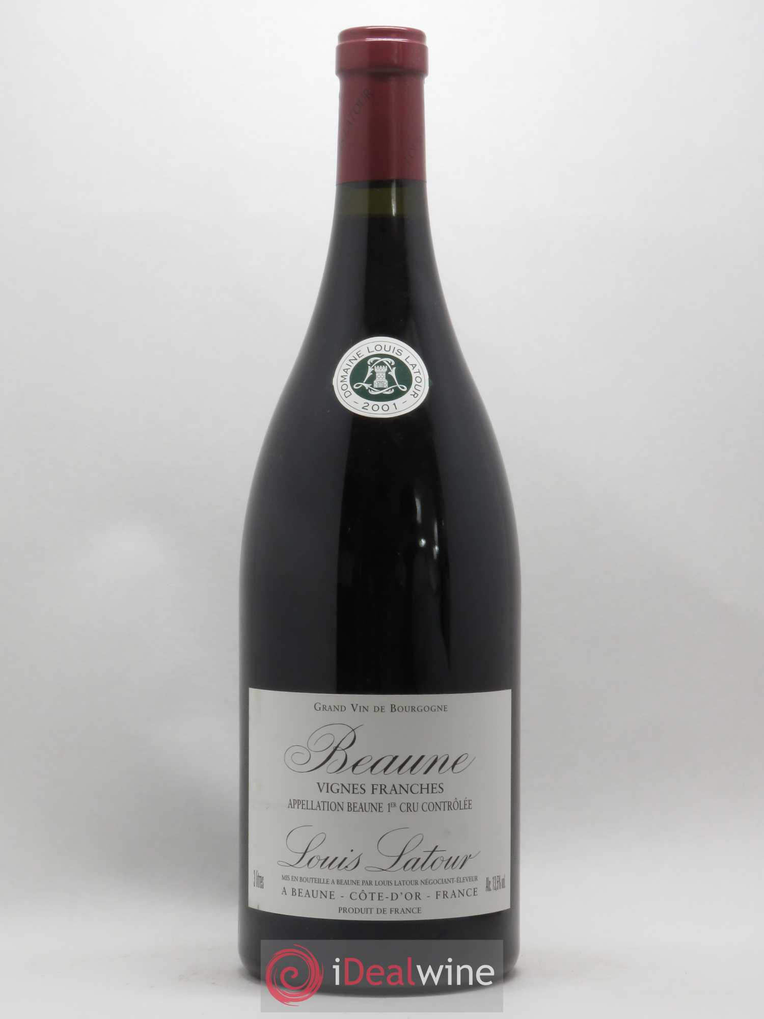 Beaune 1er Cru Vignes Franches Louis Latour 2001 - Lot de 1 double magnum - 0