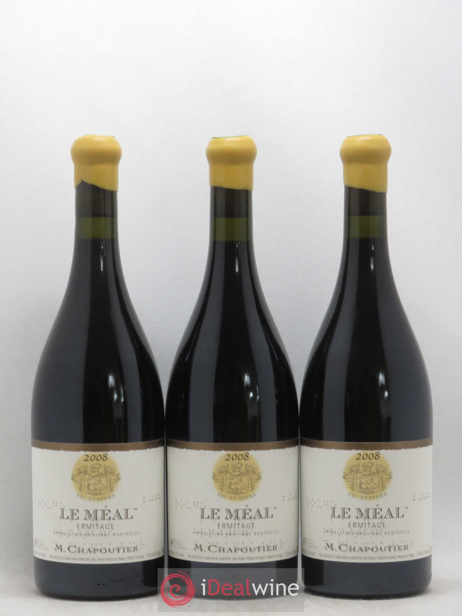 Hermitage Ermitage Le Méal Chapoutier 2008 - Lot de 6 bouteilles - 2