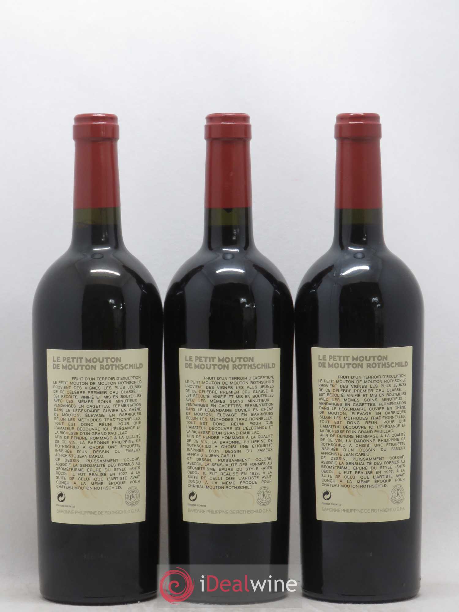 Petit Mouton Second Vin 2010 - Lot de 6 bouteilles - 4