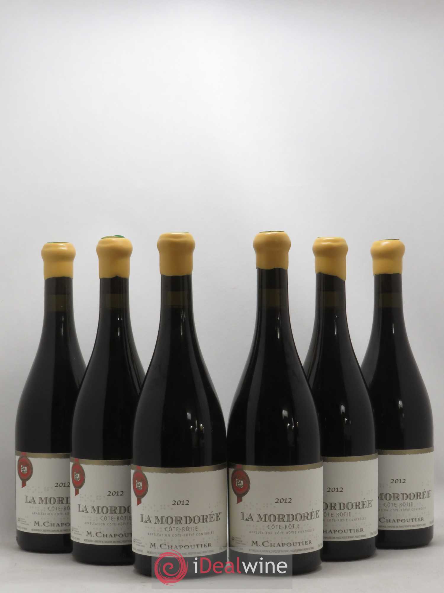 Côte-Rôtie La Mordorée Chapoutier 2012 - Lot de 6 bouteilles - 0
