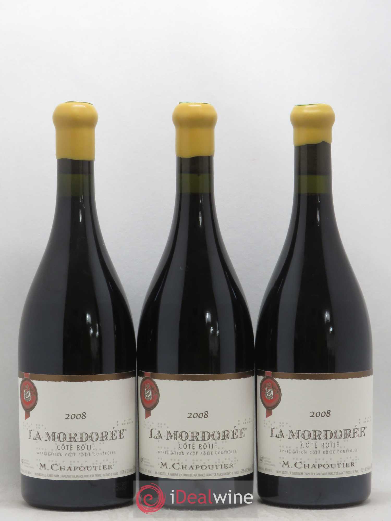 Côte-Rôtie La Mordorée Chapoutier 2008 - Lot de 6 bouteilles - 1