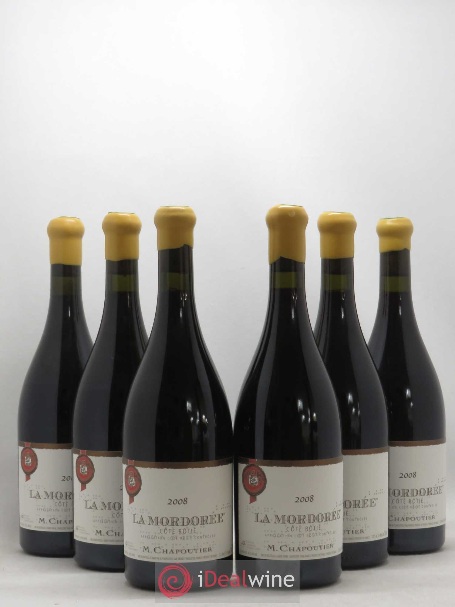 Côte-Rôtie La Mordorée Chapoutier 2008 - Lot de 6 bouteilles - 0