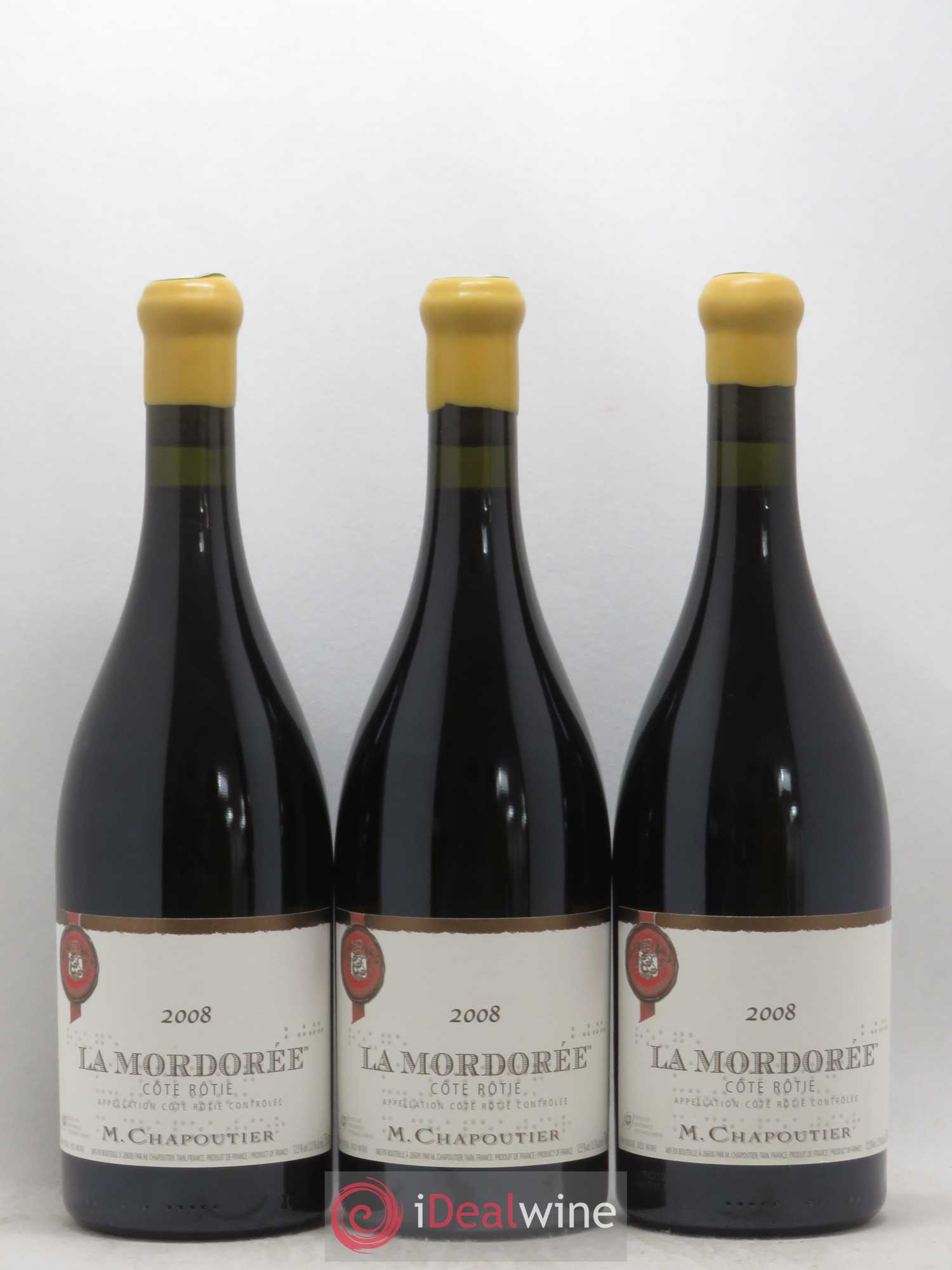 Côte-Rôtie La Mordorée Chapoutier 2008 - Lot de 5 bouteilles - 1