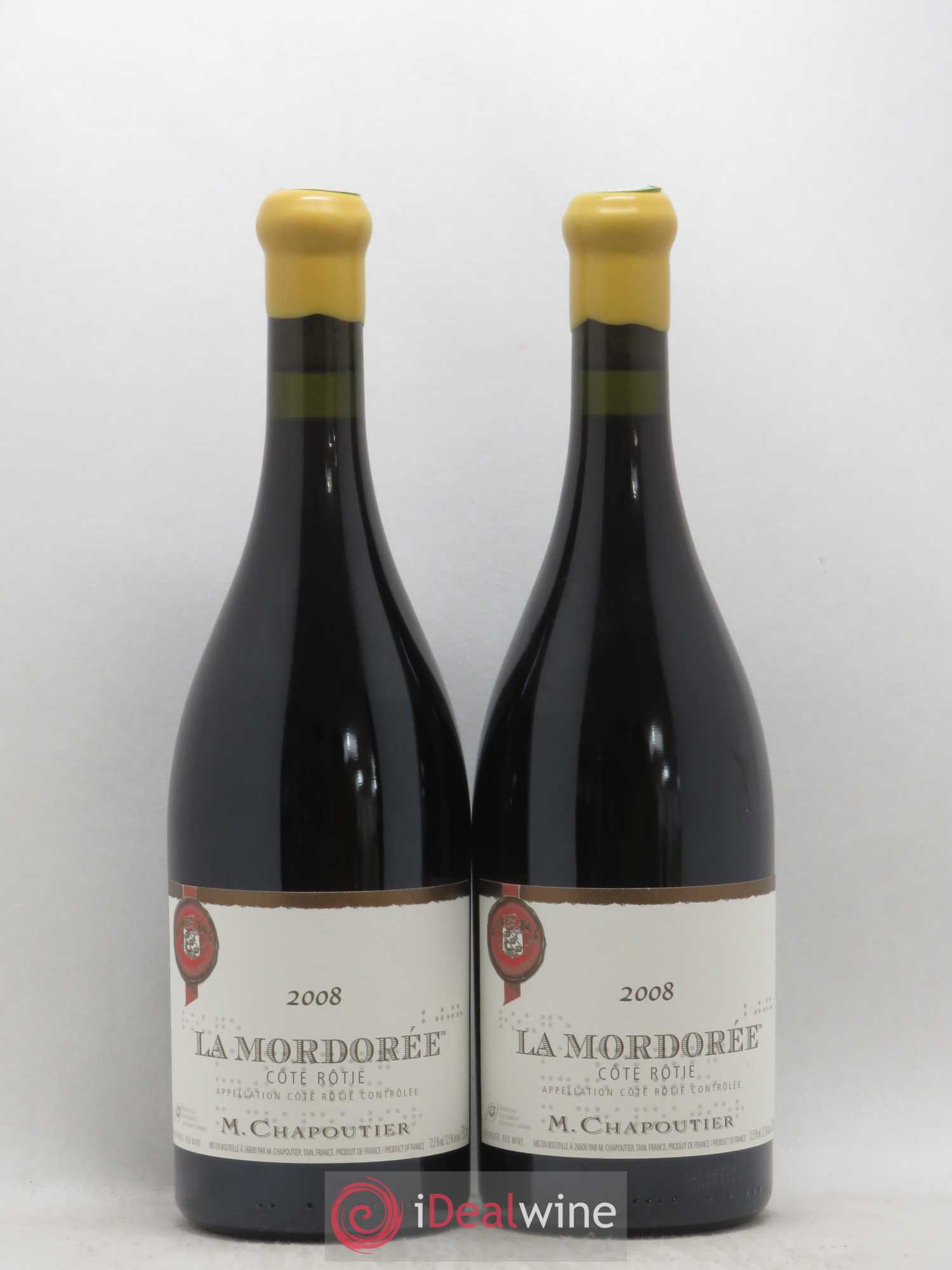 Côte-Rôtie La Mordorée Chapoutier 2008 - Lot de 5 bouteilles - 2