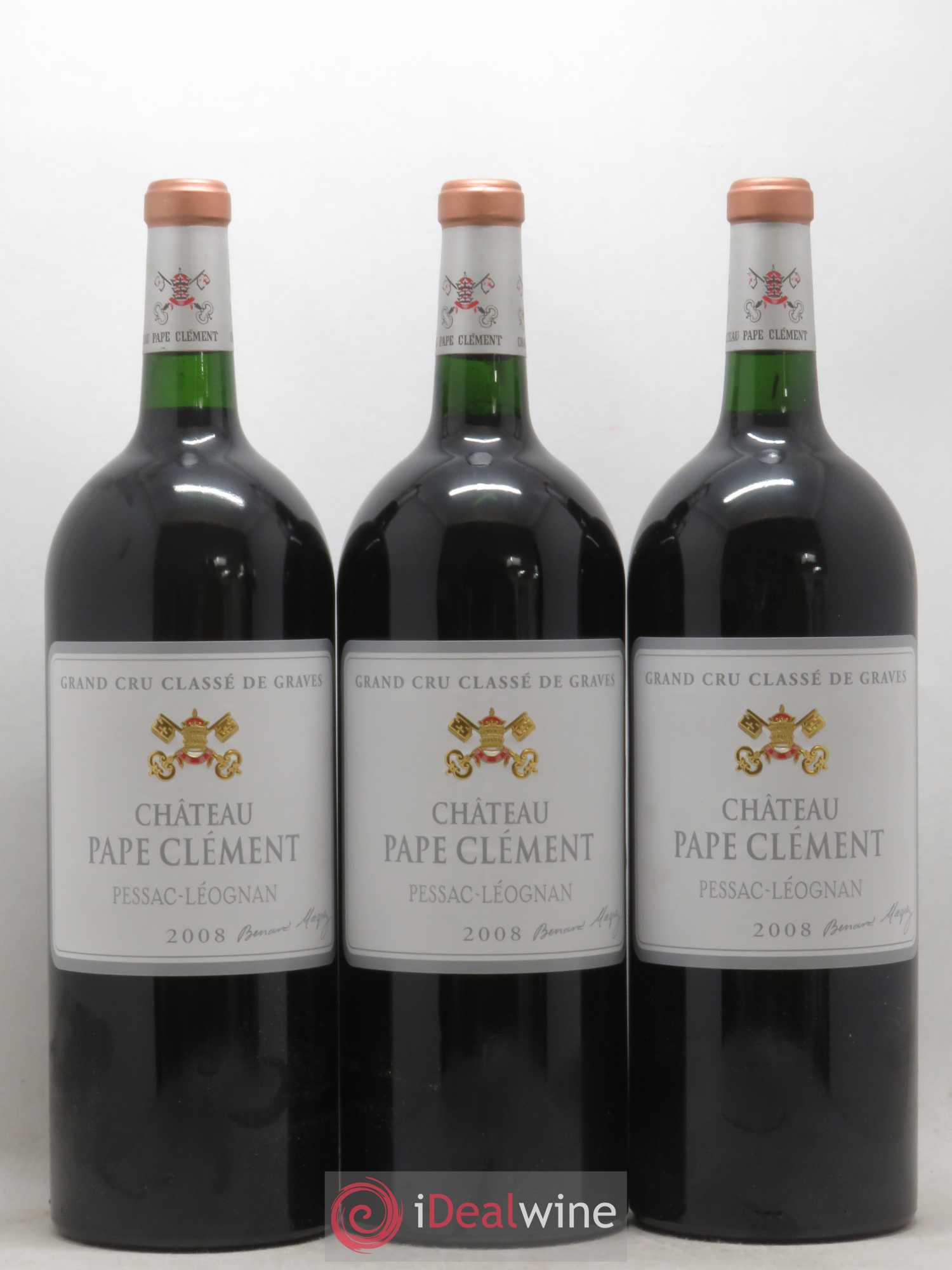Château Pape Clément Cru Classé de Graves 2008 - Lot de 6 magnums - 1